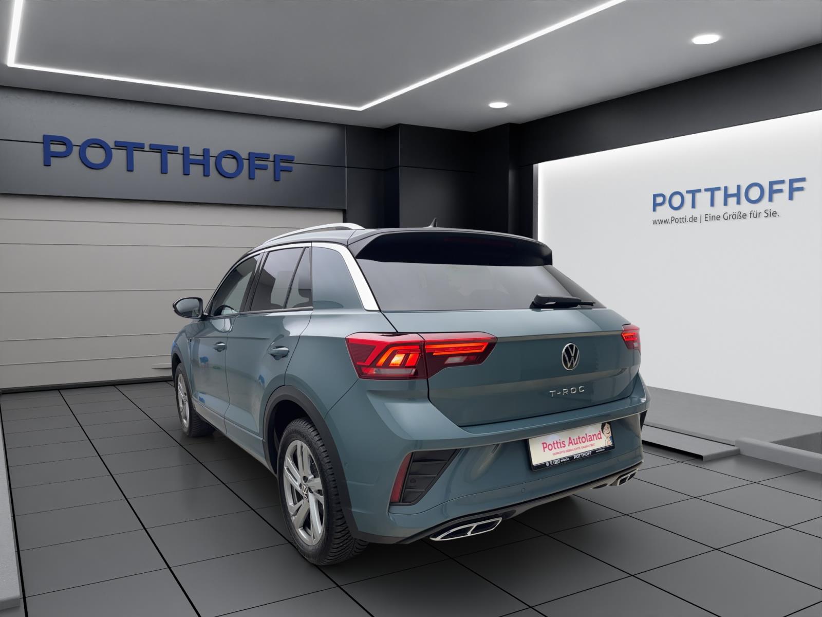 Volkswagen T-Roc 2.0 TDI DSG R-Line AHK ACC ParkAssist Kamera LED+ Navi