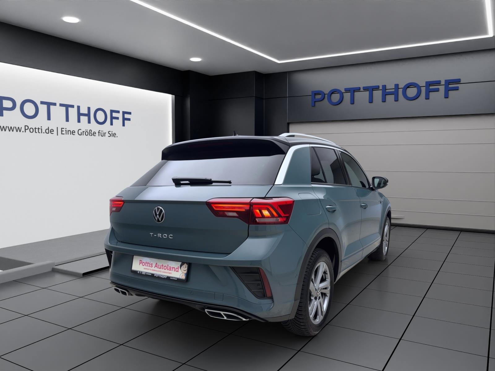 Volkswagen T-Roc 2.0 TDI DSG R-Line AHK ACC ParkAssist Kamera LED+ Navi