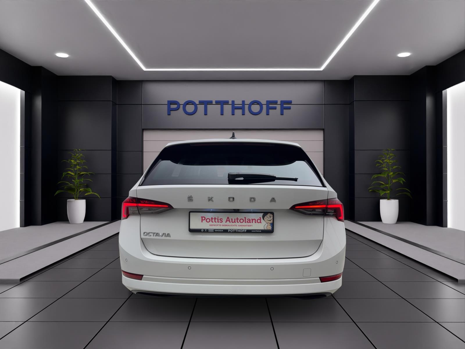 Skoda Octavia Combi 2.0 TDI DSG Style Standhzg AHK ACC ParkAssist Kamera LED