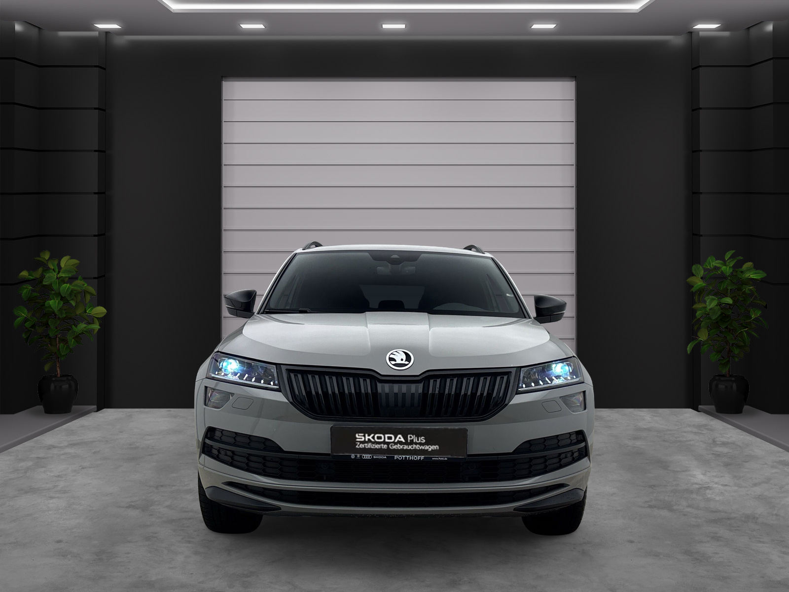 Skoda Karoq 1.5 TSI DSG Sportline Pano AHK DCC PDC Kamera LED SmartLink