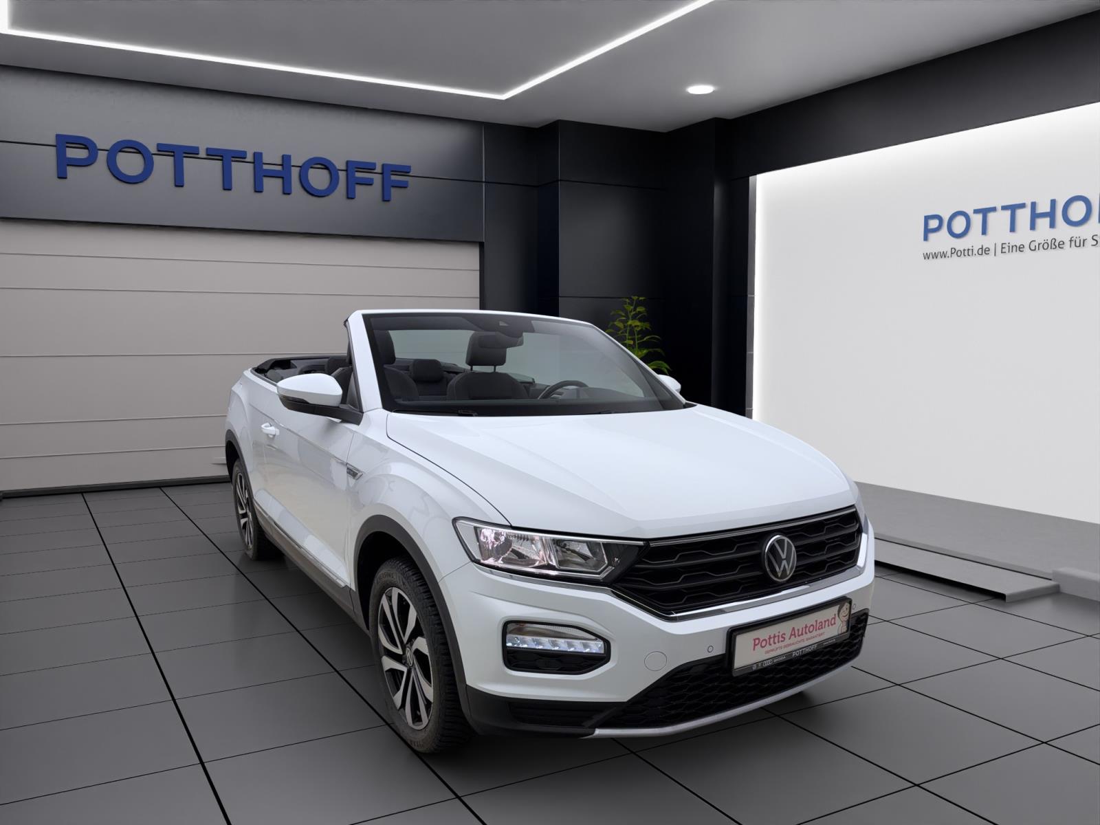Volkswagen T-Roc Cabriolet 1.0 TSI ACTIVE NAVI PDC SITZHZG LANEASSIST