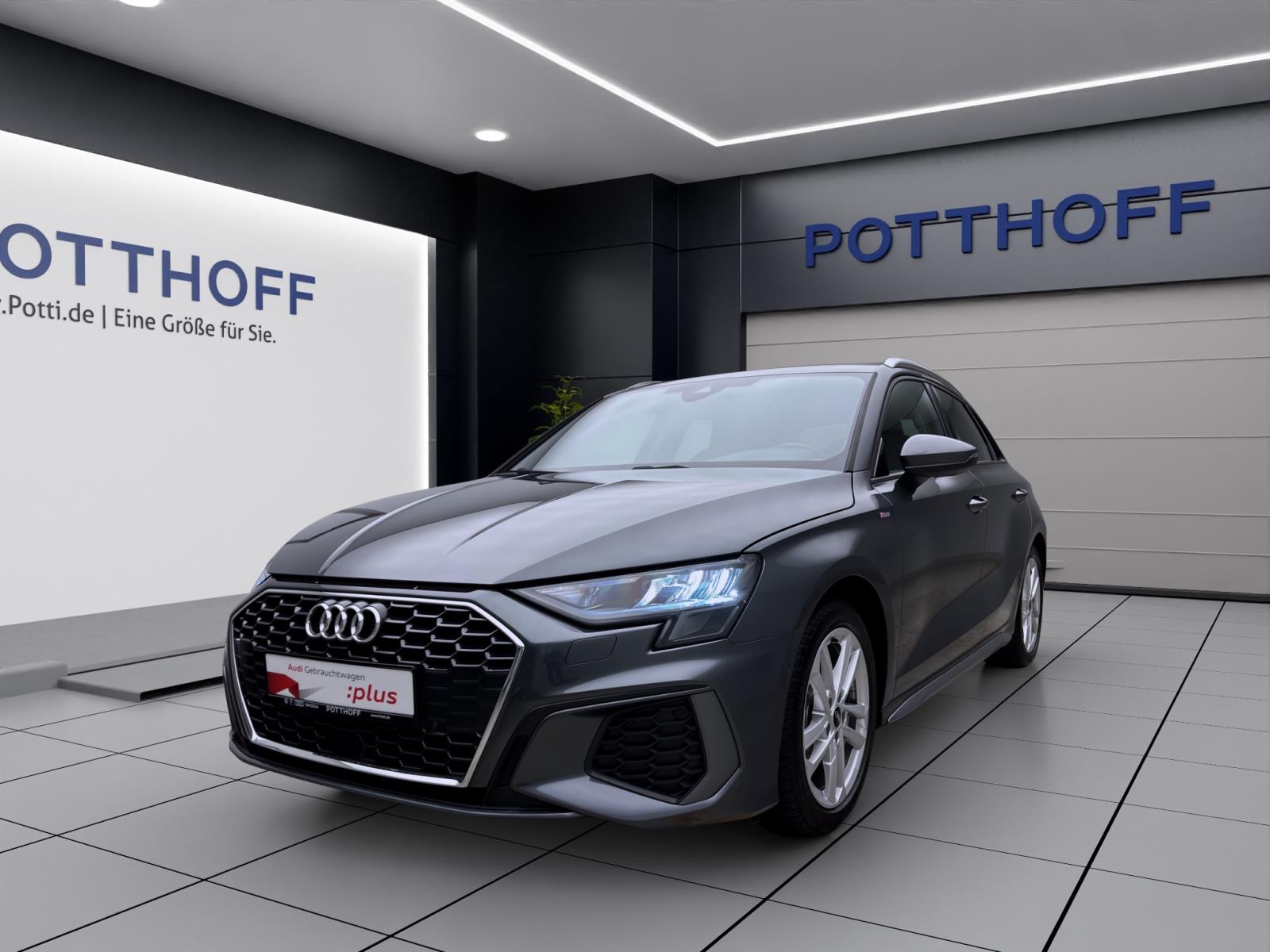 Audi A3 Sportback 35 TDI S line AHK ParkAssist Kamera Navi Sitzhzg Tempo