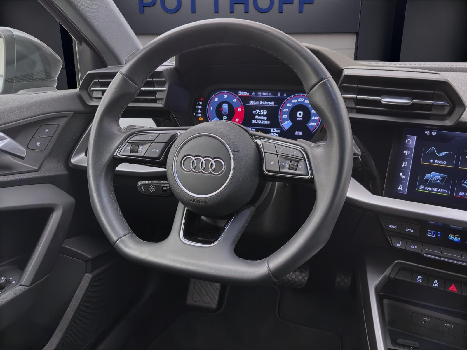 Audi A3 Sportback 35 TDI S line AHK ParkAssist Kamera Navi Sitzhzg Tempo