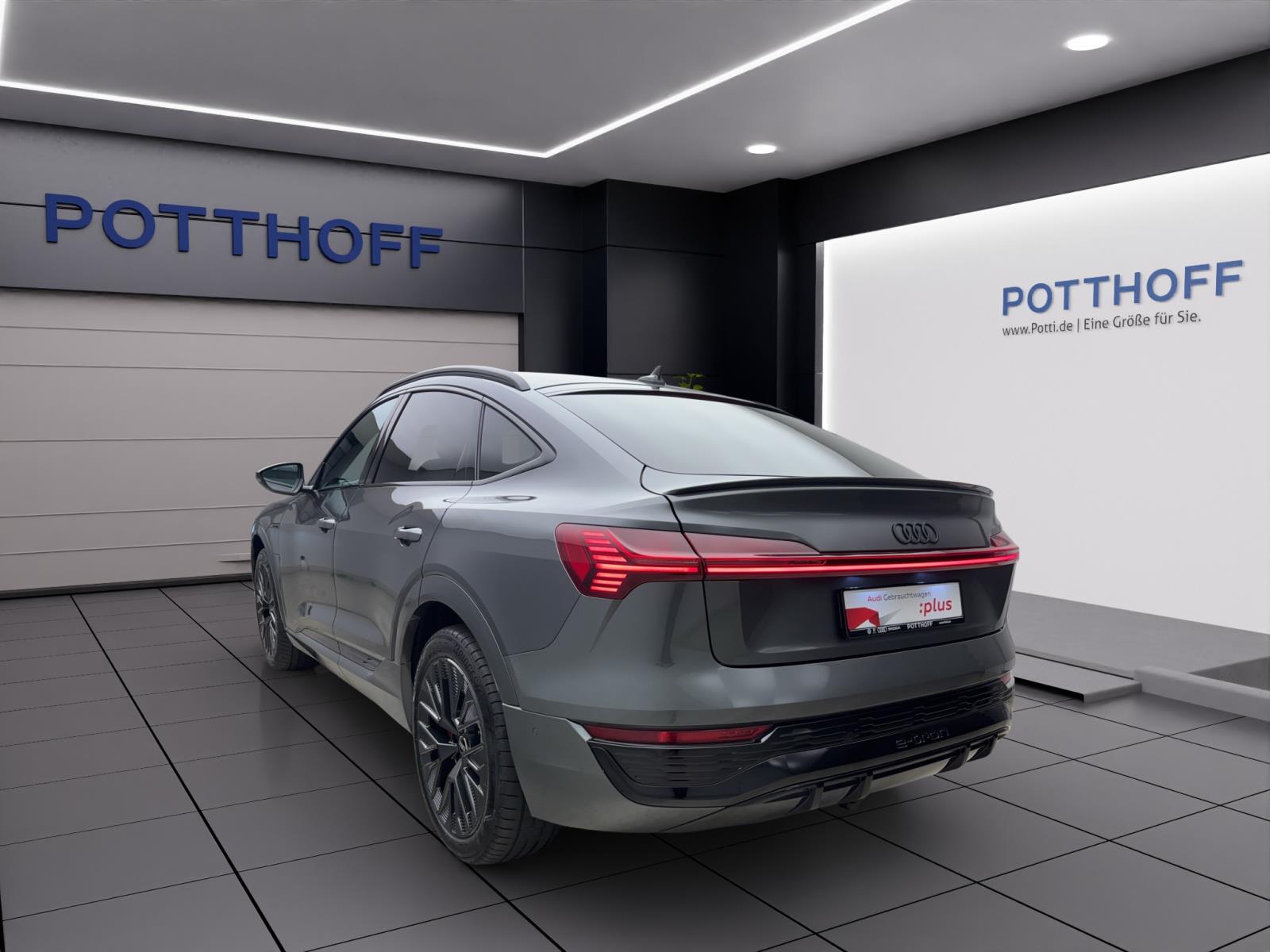 Audi Q8 e-tron Sportback 55 q S line Black AHK ACC ParkAssist Matrix Navi B&O HUD