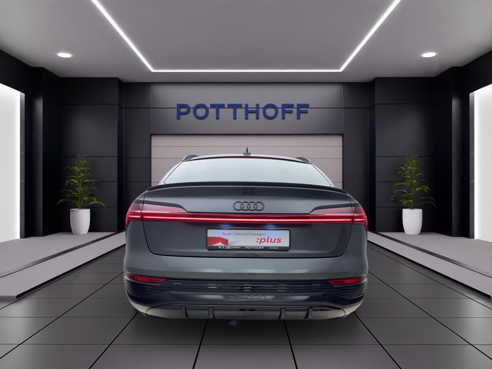 Audi Q8 e-tron Sportback 55 q S line Black AHK ACC ParkAssist Matrix Navi B&O HUD