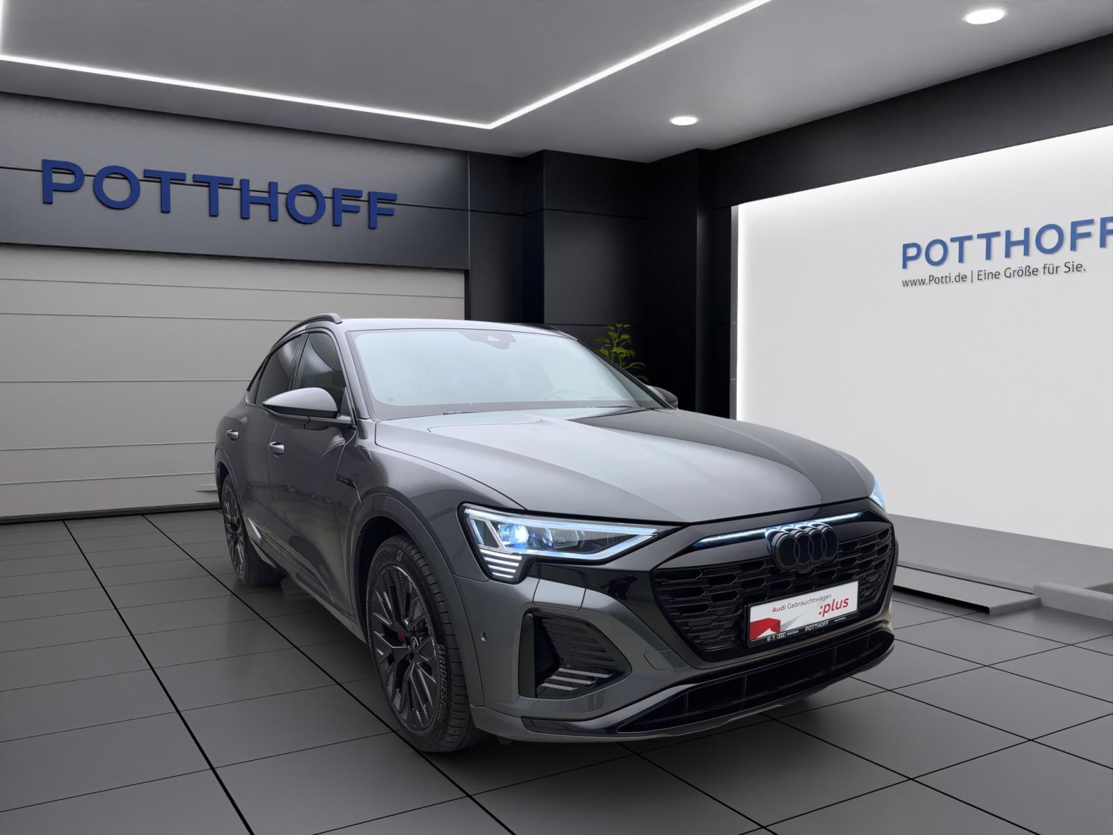 Audi Q8 e-tron Sportback 55 q S line Black AHK ACC ParkAssist Matrix Navi B&O HUD
