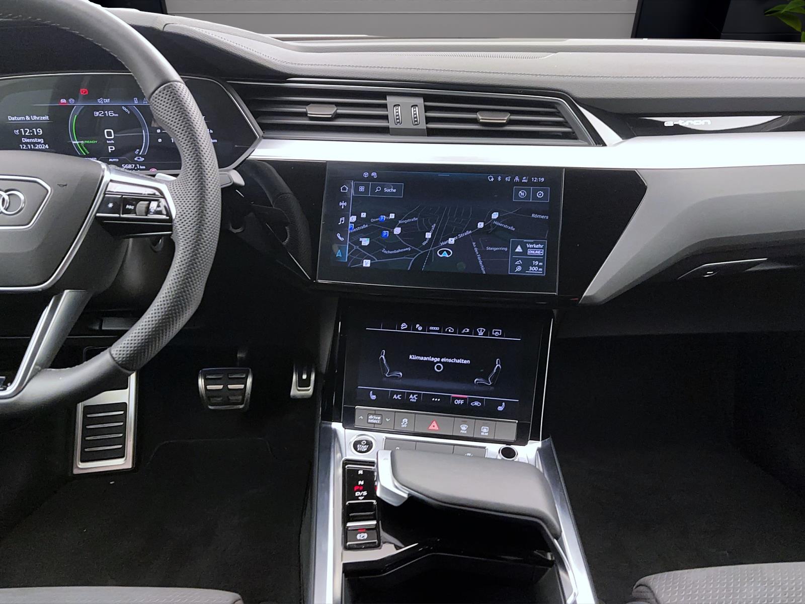 Audi Q8 e-tron Sportback 55 q S line Black AHK ACC ParkAssist Matrix Navi B&O HUD