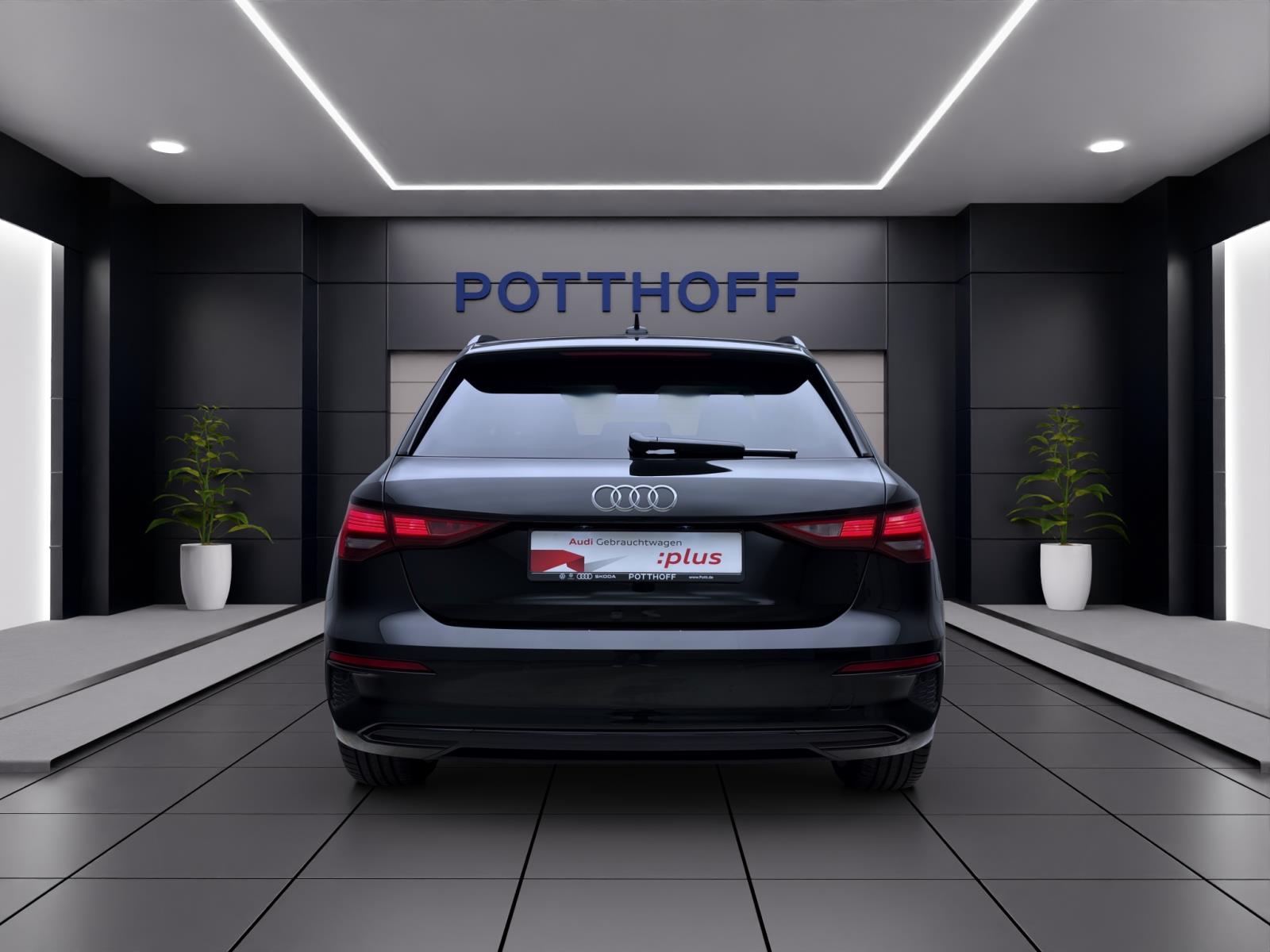 Audi A3 Sportback 30 TDI advanced Black AHK ACC ParkAssist Navi Sitzhzg