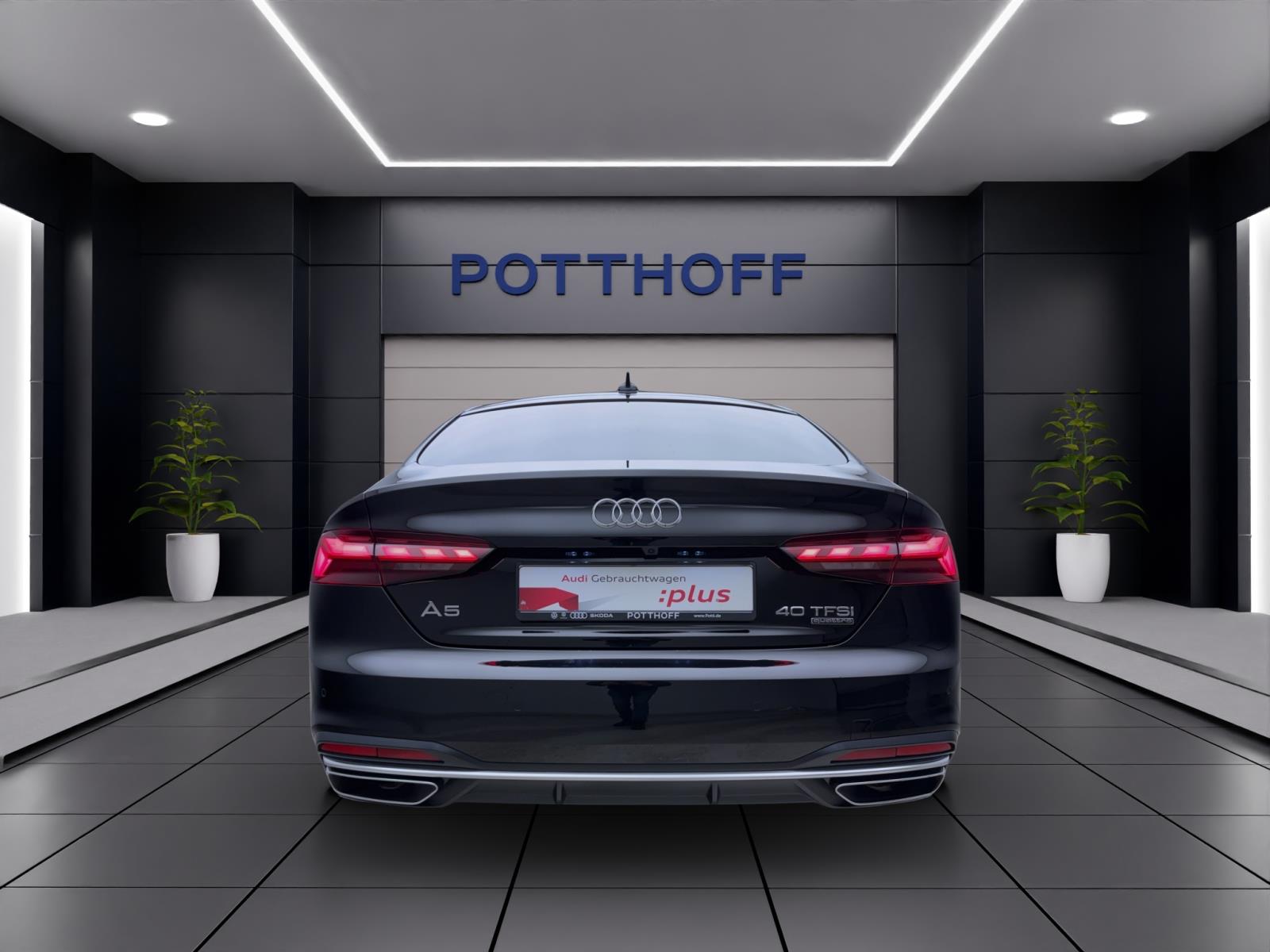 Audi A5 Sportback 40 TFSI q S line ACC PDC Kamera Matrix Navi Sitzhzg