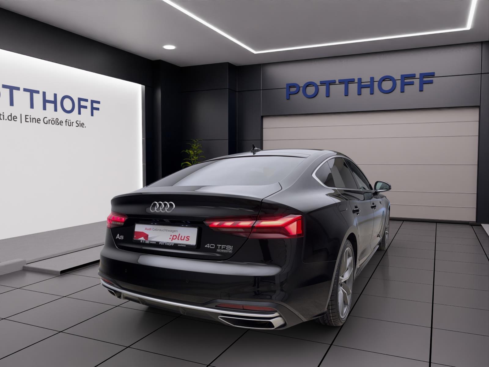 Audi A5 Sportback 40 TFSI q S line ACC PDC Kamera Matrix Navi Sitzhzg