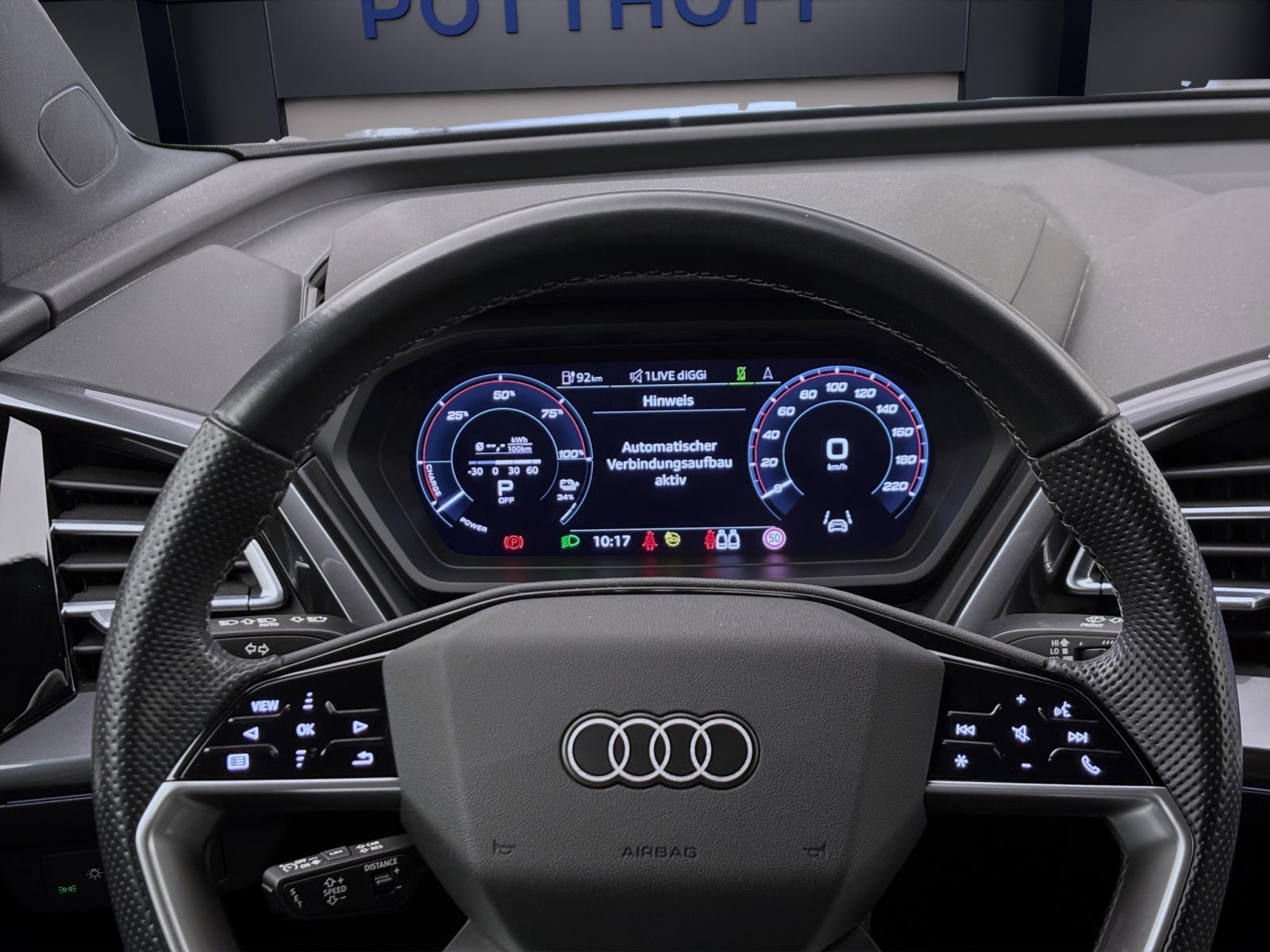 Audi Q4 e-tron Sportback 35 S LINE BLACK EDITION ONE NAVI+ MATRIX KAMERA ACC