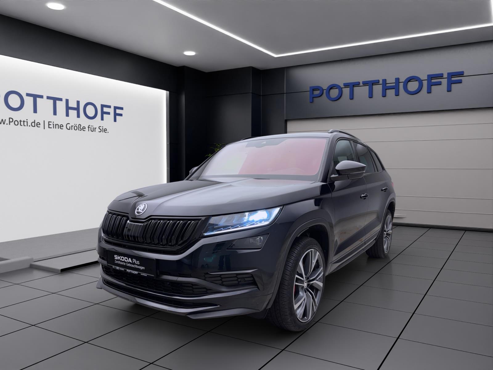 Skoda Kodiaq 2.0 TDI DSG RS 4x4 AHK ACC PDC Kamera LED Navi Canton