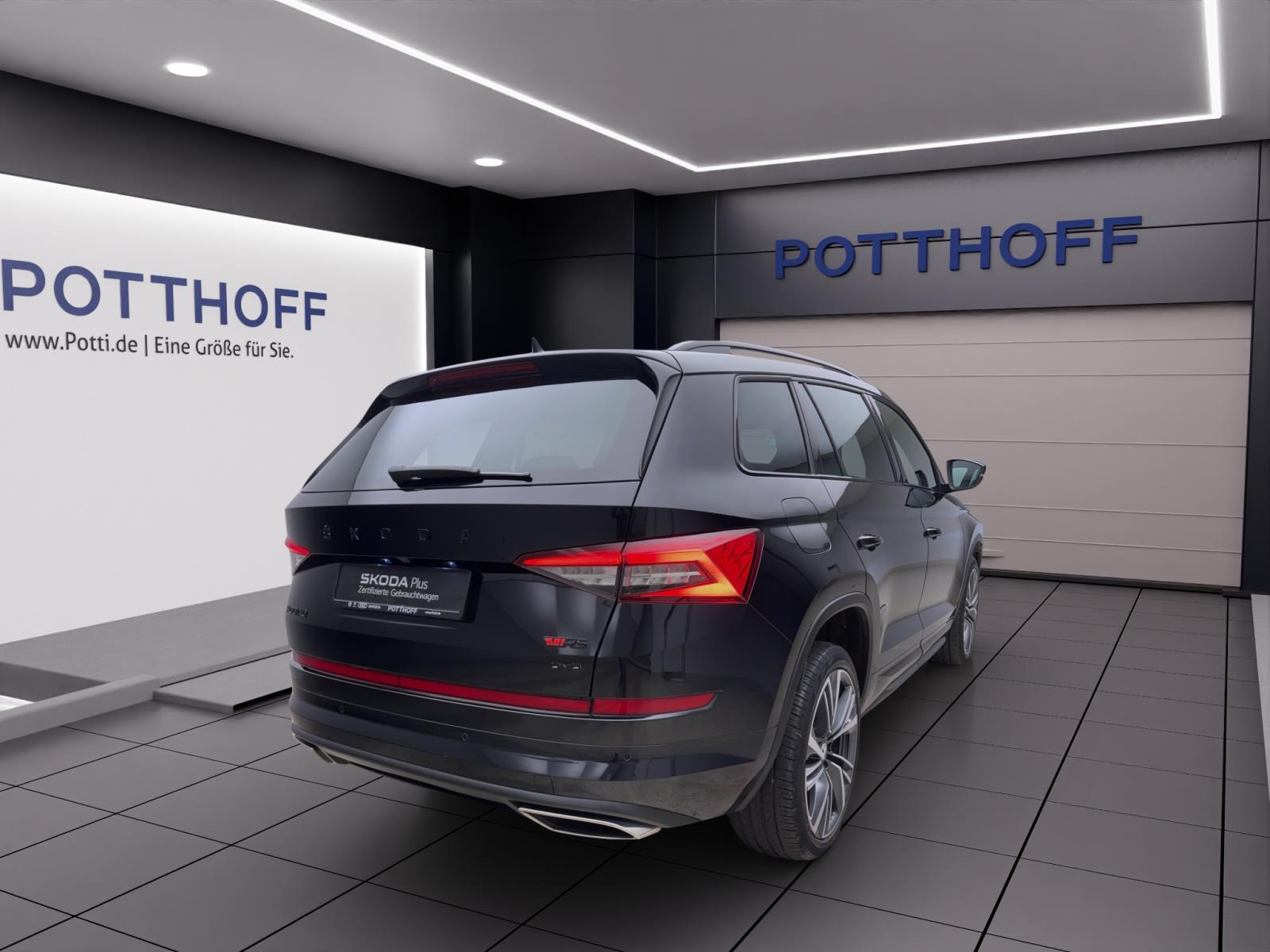 Skoda Kodiaq 2.0 TDI DSG RS 4x4 AHK ACC PDC Kamera LED Navi Canton