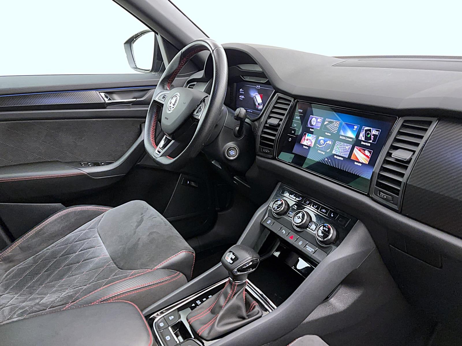 Skoda Kodiaq 2.0 TDI DSG RS 4x4 AHK ACC PDC Kamera LED Navi Canton