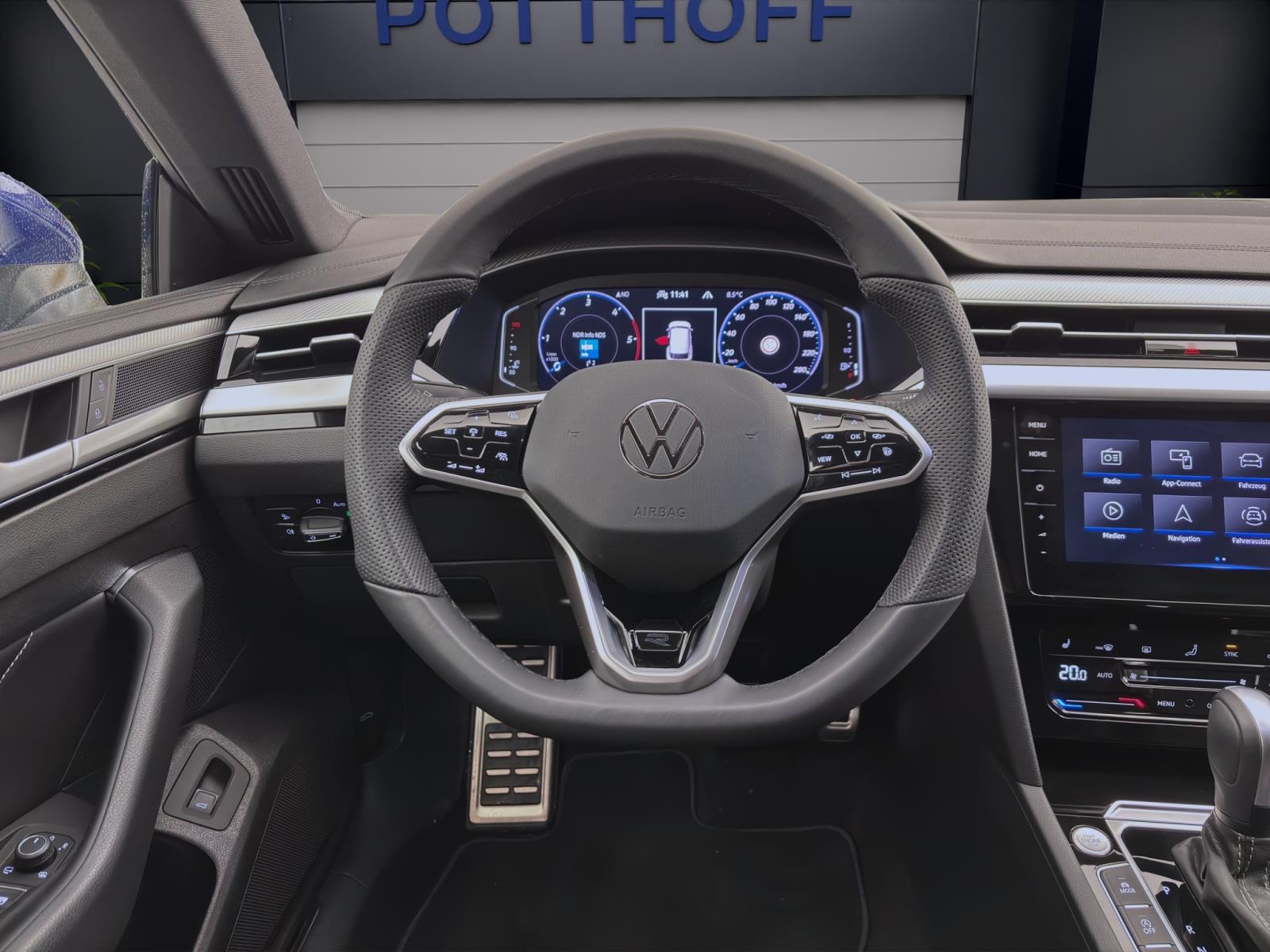 Volkswagen Arteon Shooting Brake 2.0 TDI DSG R-Line AHK ACC PDC Kamera IQ.Light IQ.Drive Navi Sitzhzg