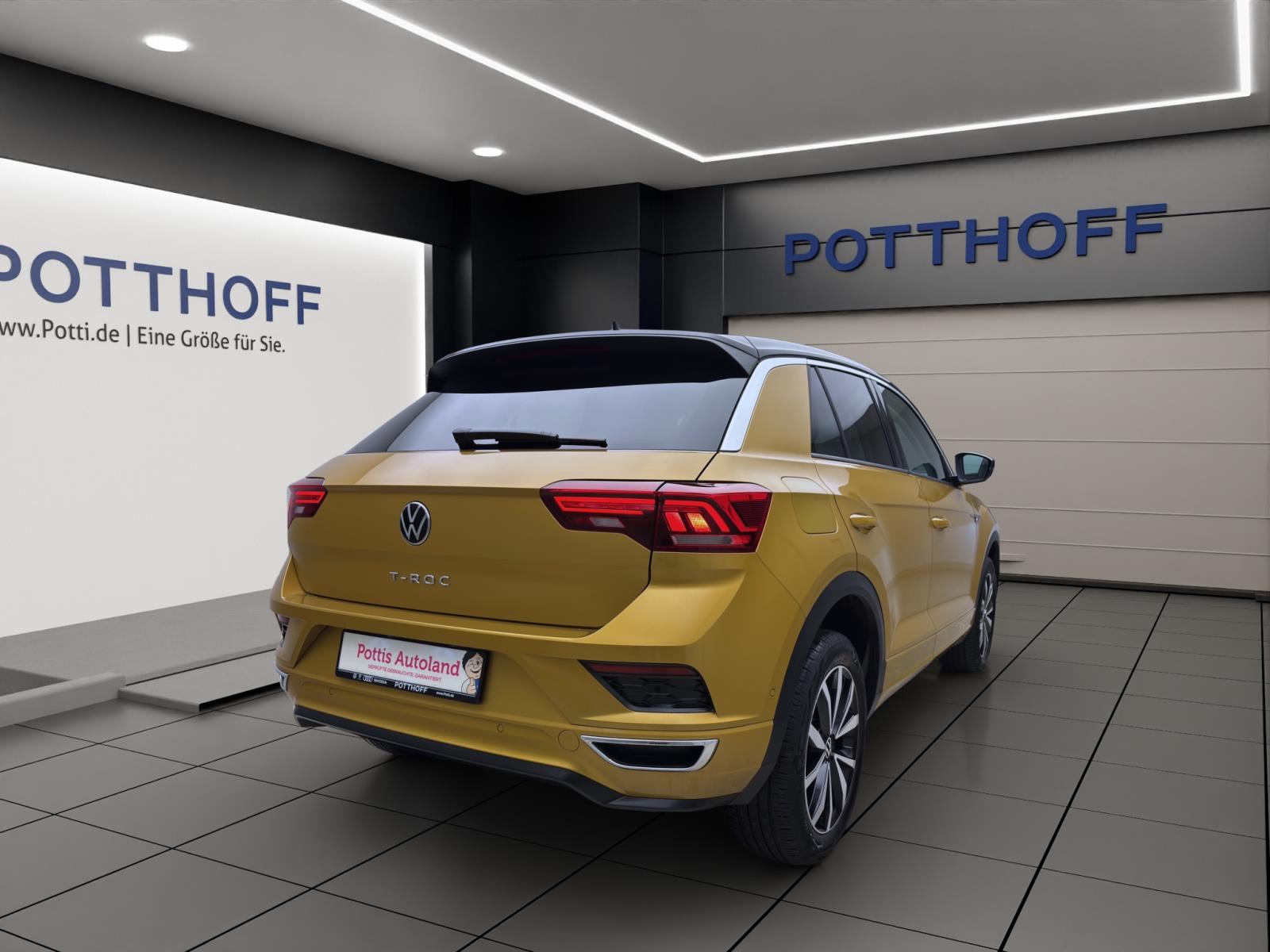 Volkswagen T-Roc 1.5 TSI DSG R-LINE AHK ACC PDC LED SITZHZG