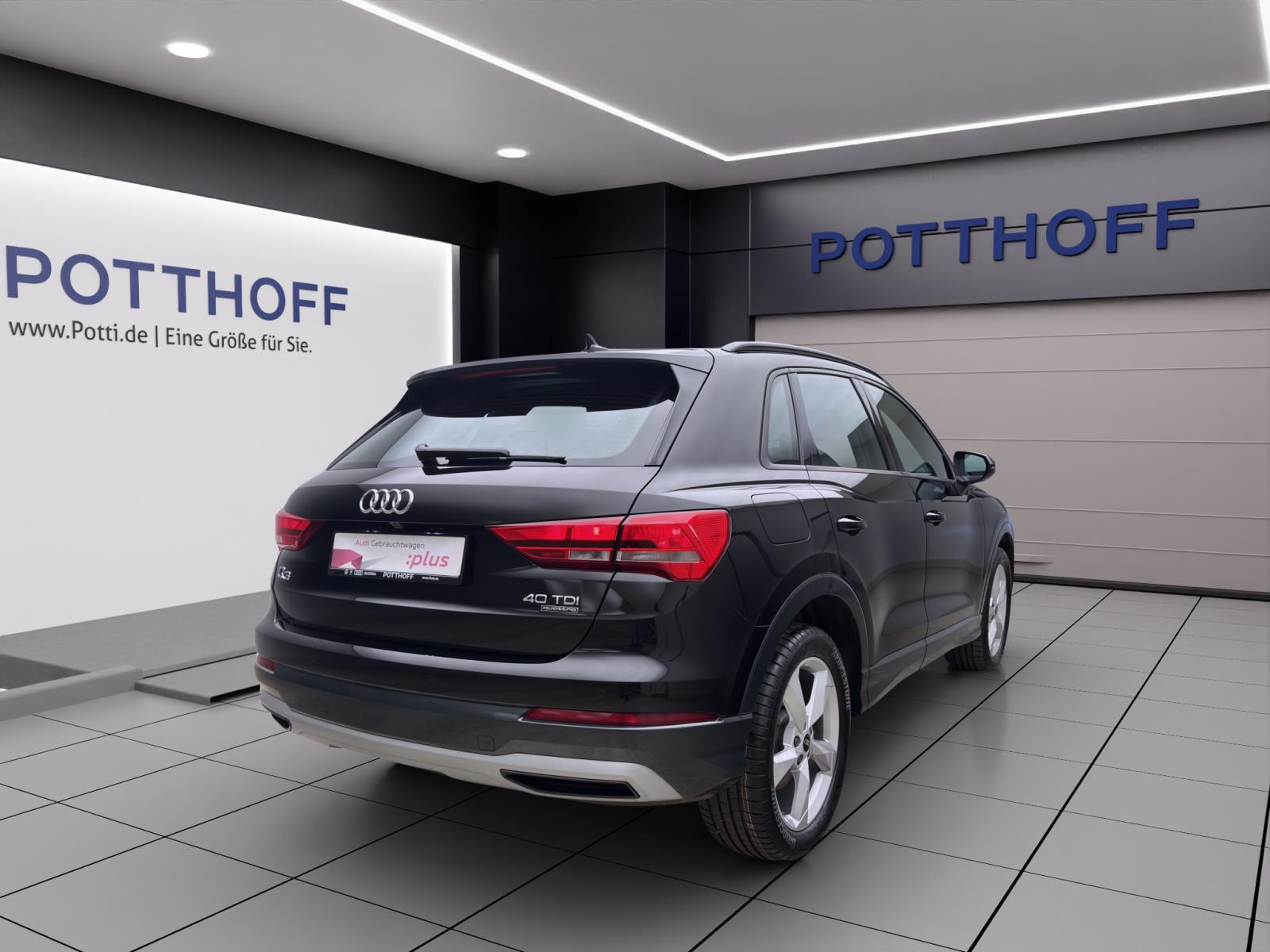 Audi Q3 40 TDI Q ADVANCED AHK KAMERA NAVI+ GRA