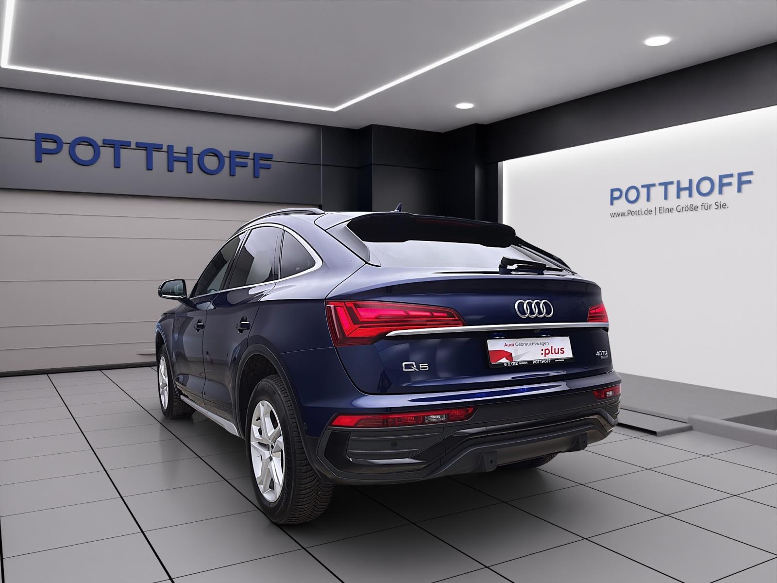 Audi Q5 Sportback 40 TDI Q ADVANCED PANO AHK NAVI+ LED SITZHZG