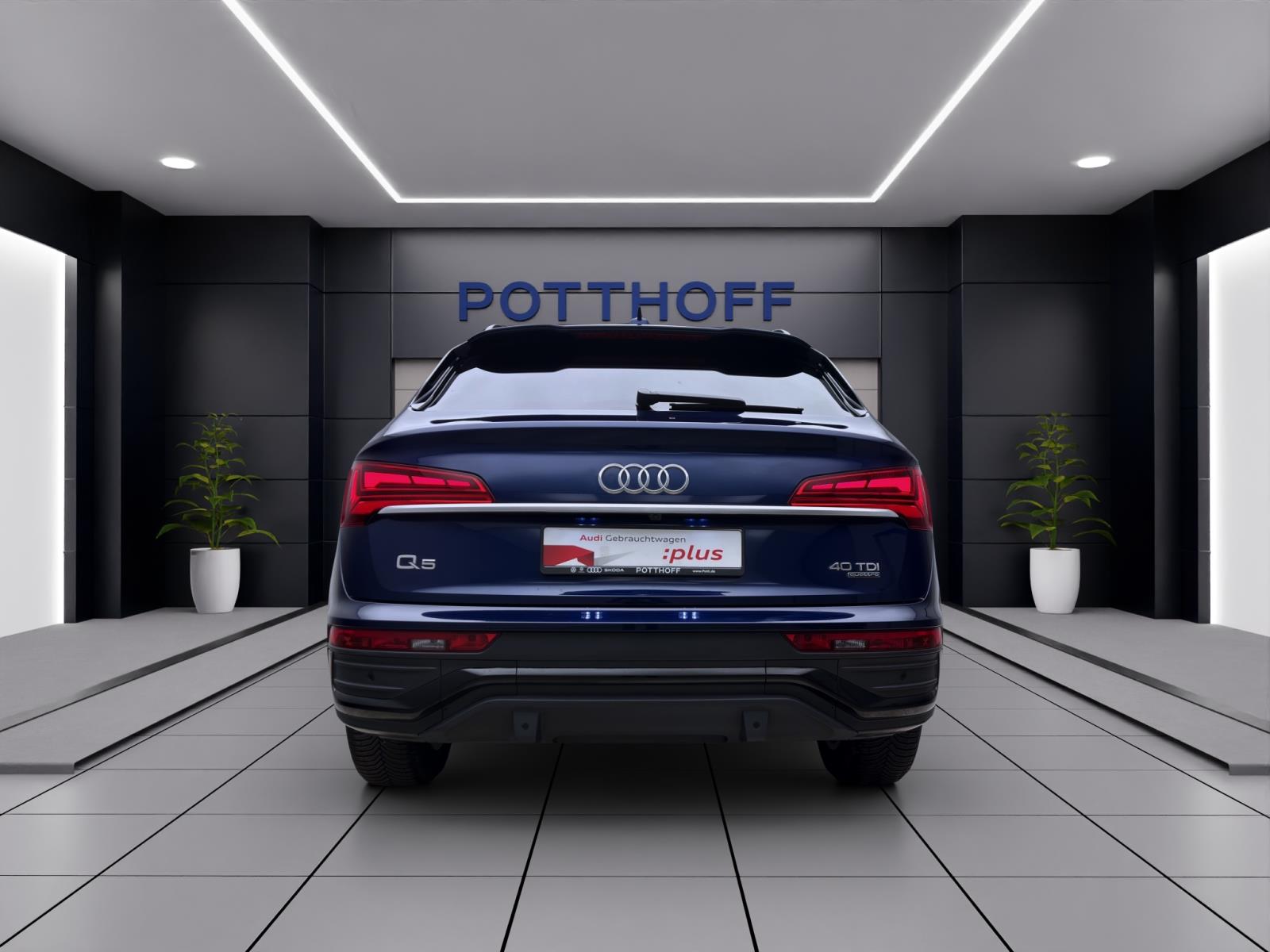 Audi Q5 Sportback 40 TDI Q ADVANCED PANO AHK NAVI+ LED SITZHZG