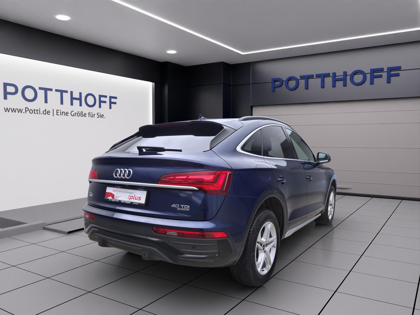 Audi Q5 Sportback 40 TDI Q ADVANCED PANO AHK NAVI+ LED SITZHZG