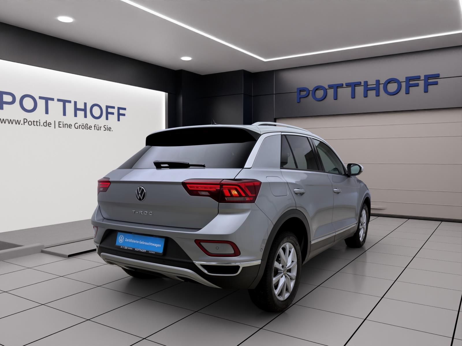 Volkswagen T-Roc 2.0 TDI DSG STYLE AHK KAMERA NAVI PDC