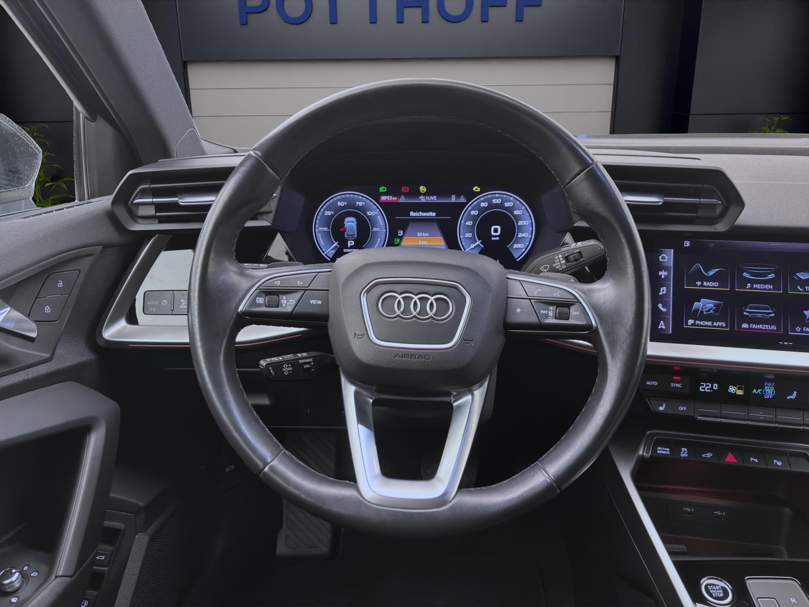 Audi A3 Sportback 40 TFSIe ADVANCED AHK NAVI+ KAMERA LED