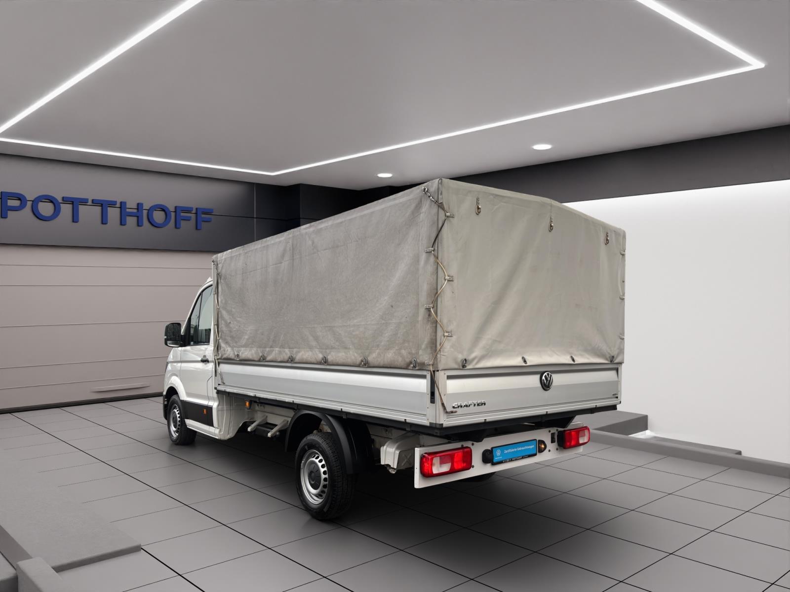 Volkswagen Crafter Pritsche 35 TDI MITTELLANG FWD KLIMA BEIFAHRERDOPPELSITZ