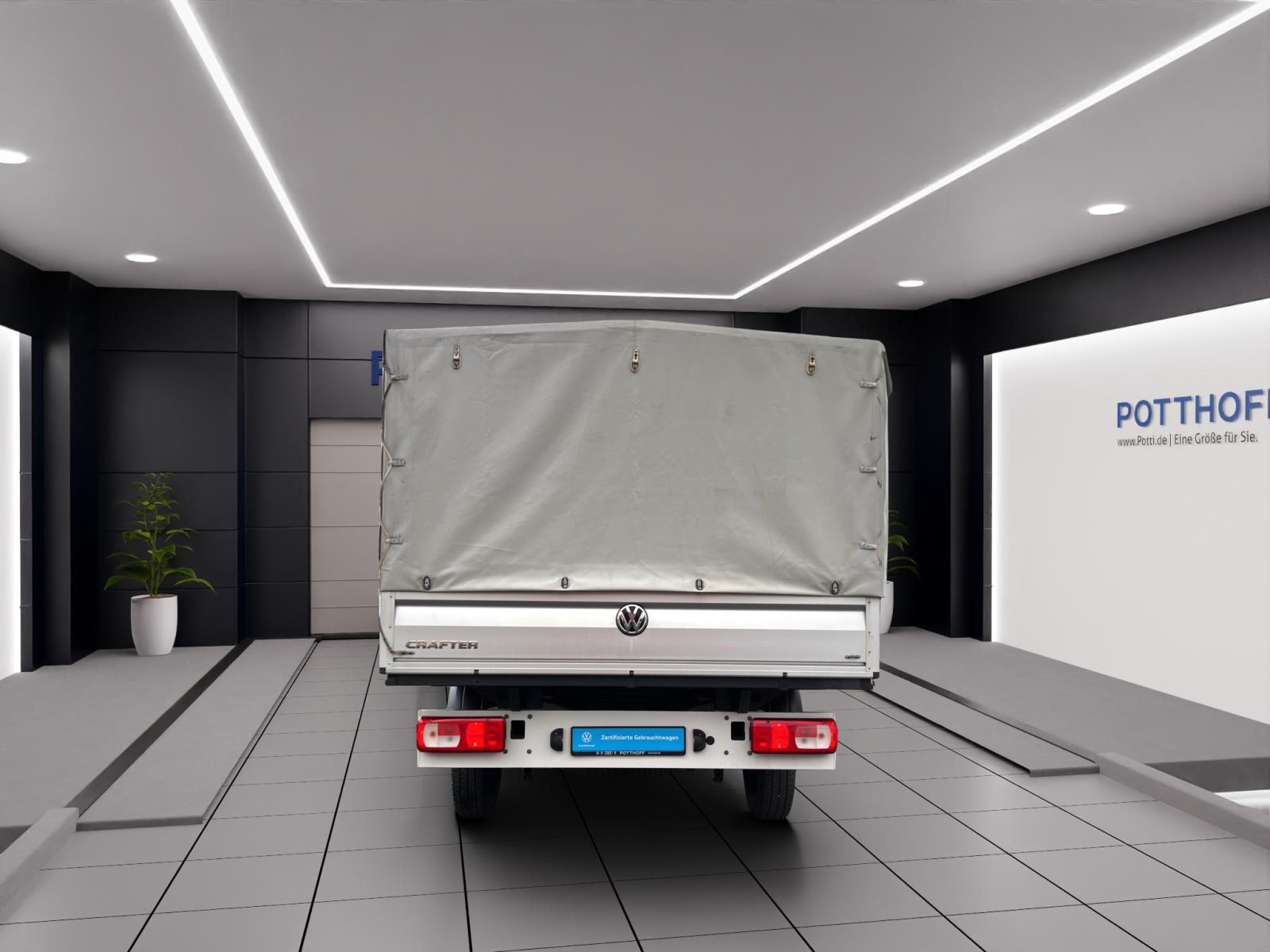 Volkswagen Crafter Pritsche 35 TDI MITTELLANG FWD KLIMA BEIFAHRERDOPPELSITZ