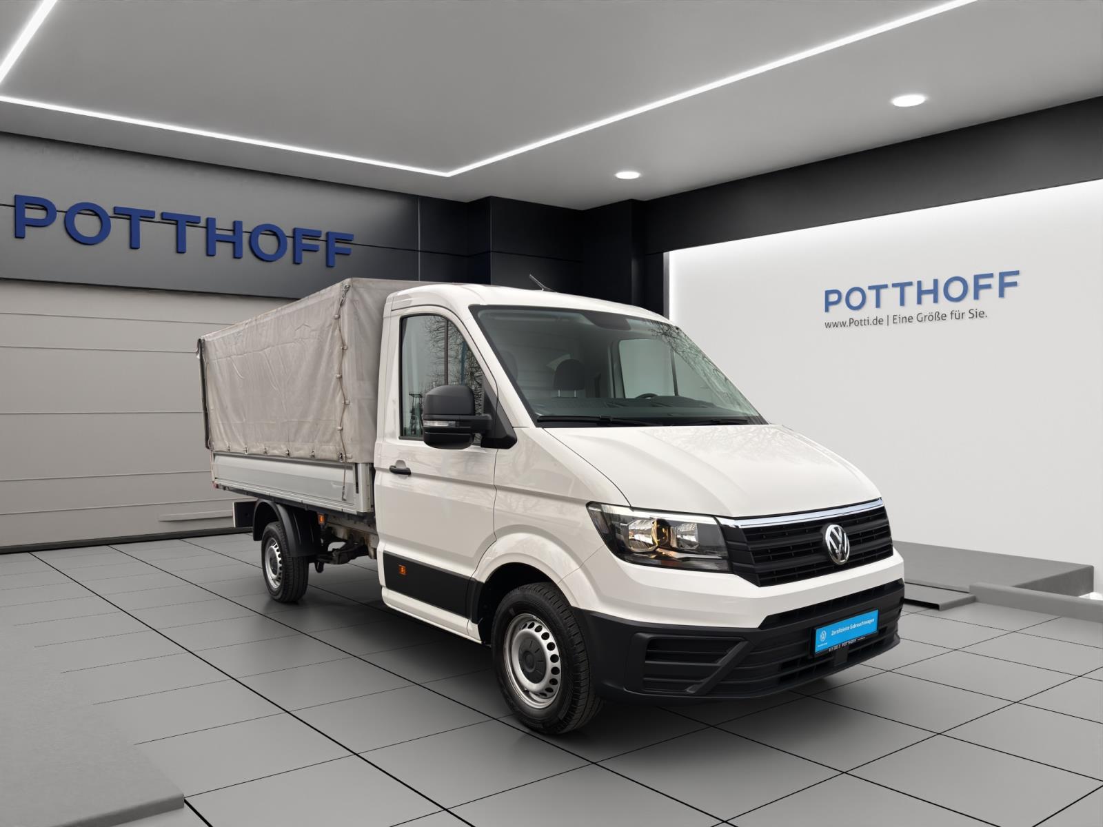 Volkswagen Crafter Pritsche 35 TDI MITTELLANG FWD KLIMA BEIFAHRERDOPPELSITZ