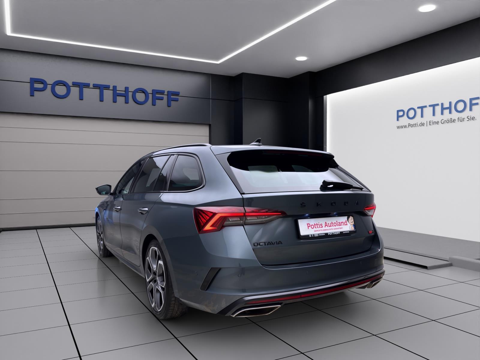 Skoda Octavia Combi 2.0 TSI DSG RS STDHZG AHK NAVI CANTON