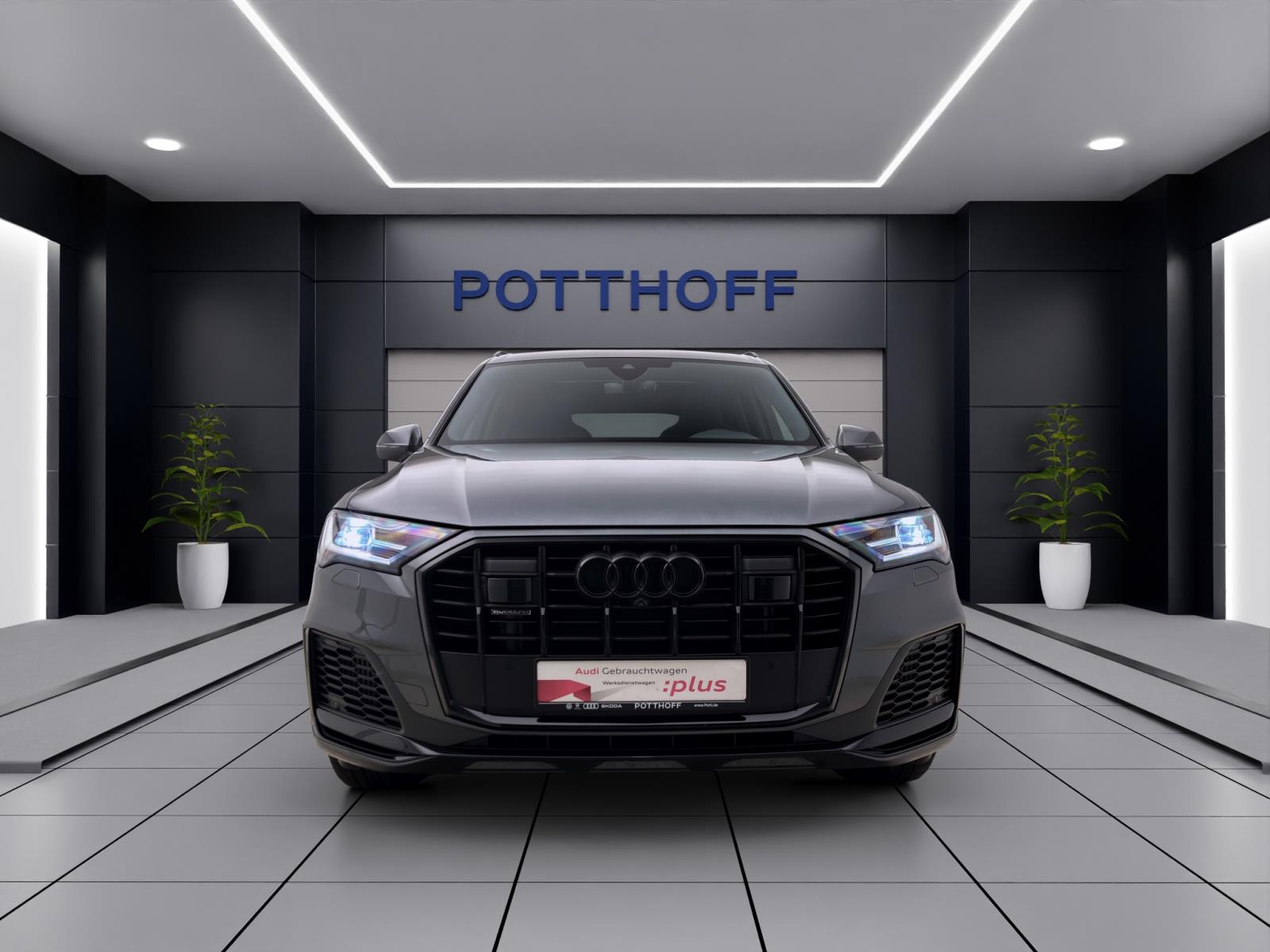 Audi Q7 55 TFSIe Q S LINE PANO AHK NAVI+ MATRIX KAMERA