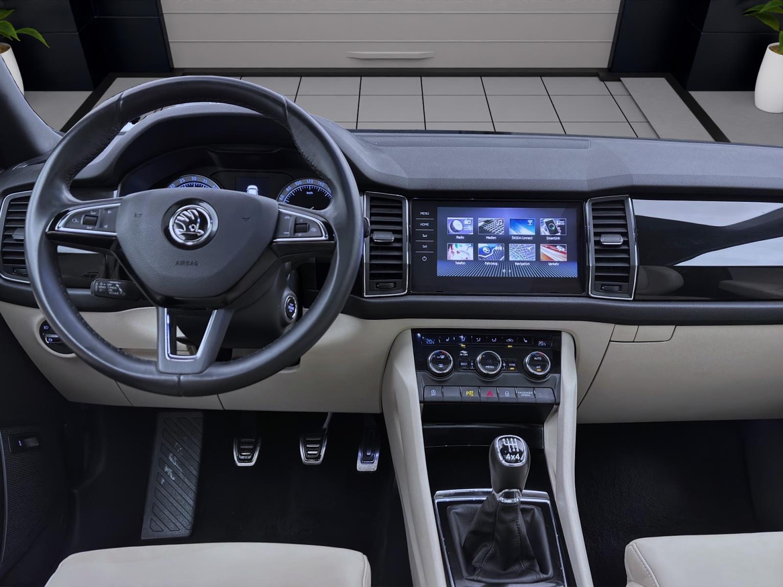 Skoda Kodiaq 2.0 TDI 4x4 L&K KAMERA NAVI LEDER PANO