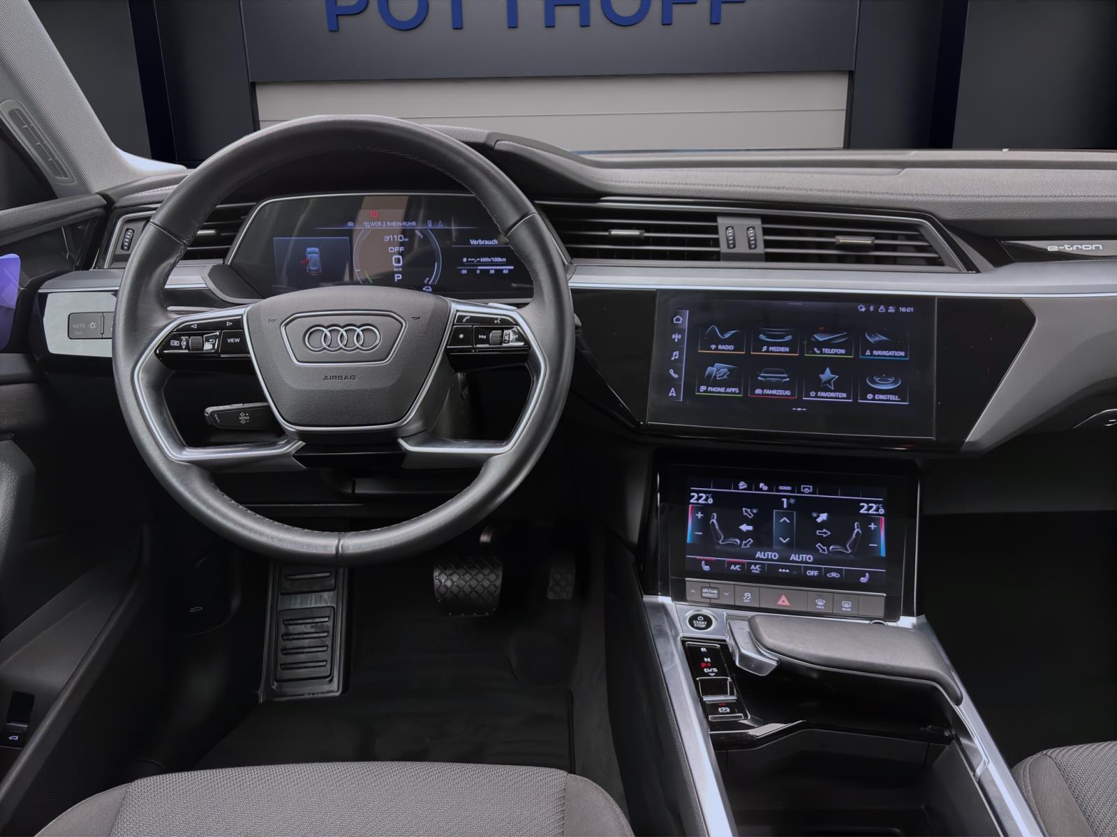 Audi e-tron Sportback 50 Q NAVI+ SITZHZG LED GRA