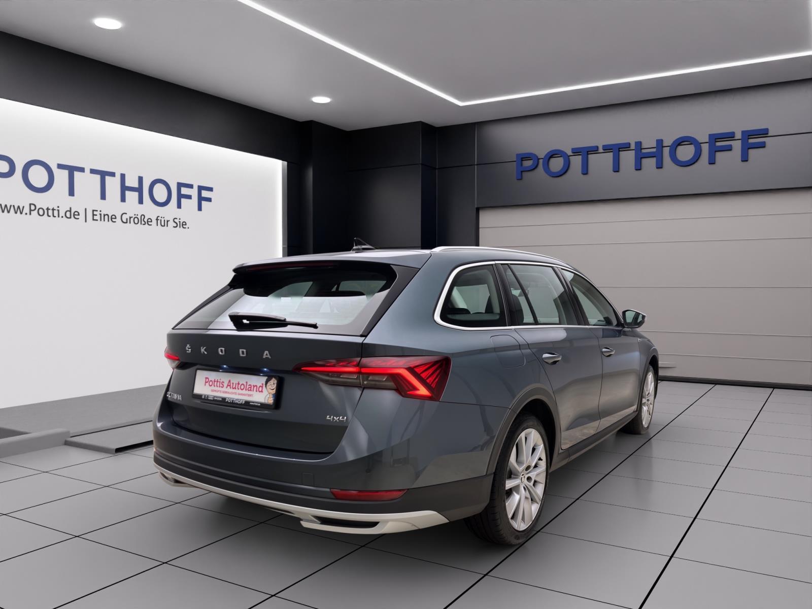 Skoda Octavia Combi 2.0 TDI DSG 4x4 SCOUT AHK NAVI PDC LED