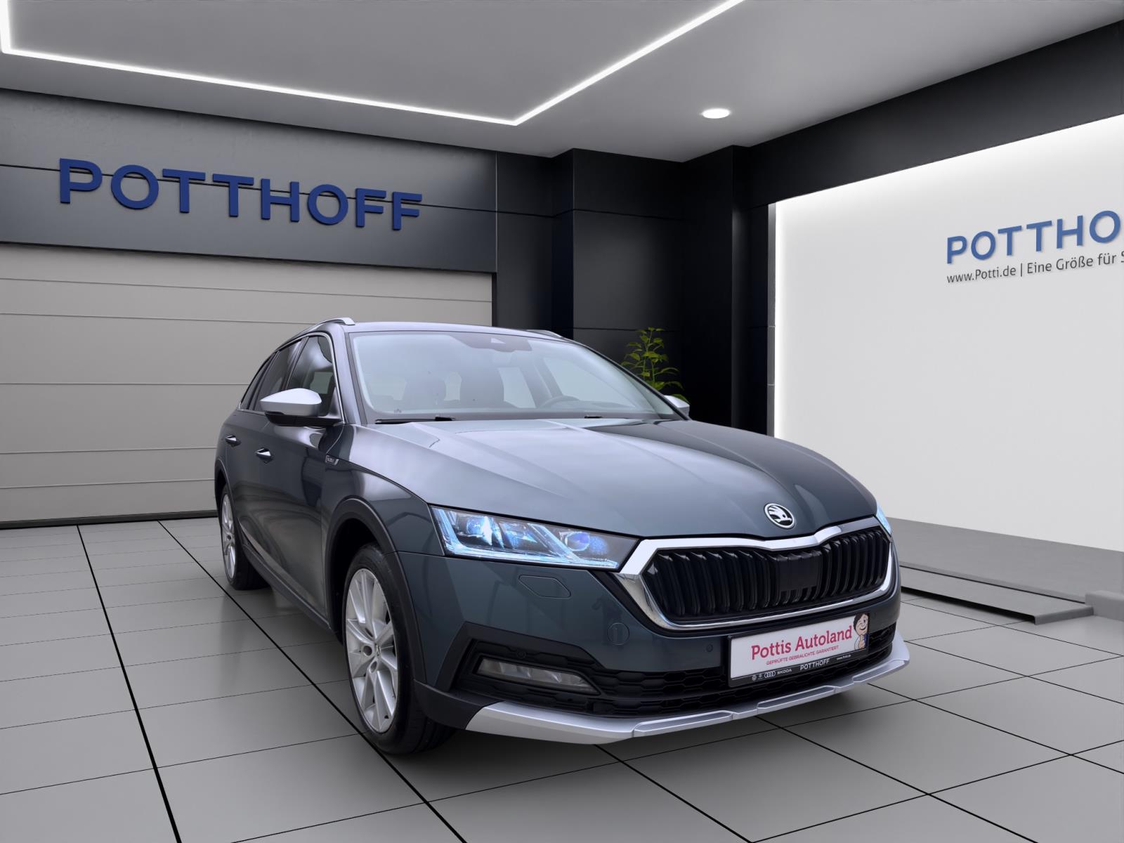 Skoda Octavia Combi 2.0 TDI DSG 4x4 SCOUT AHK NAVI PDC LED