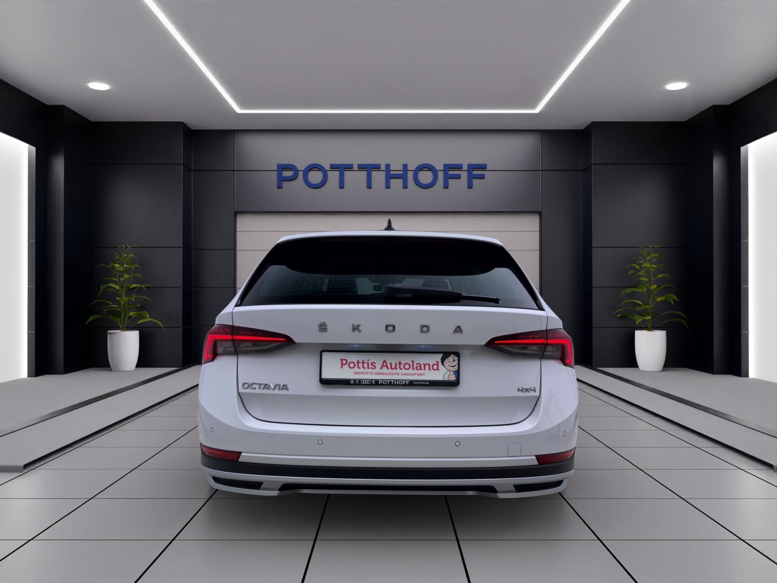 Skoda Octavia Combi 2.0 TDI DSG 4x4 SCOUT NAVI AHK PDC SITZHZG