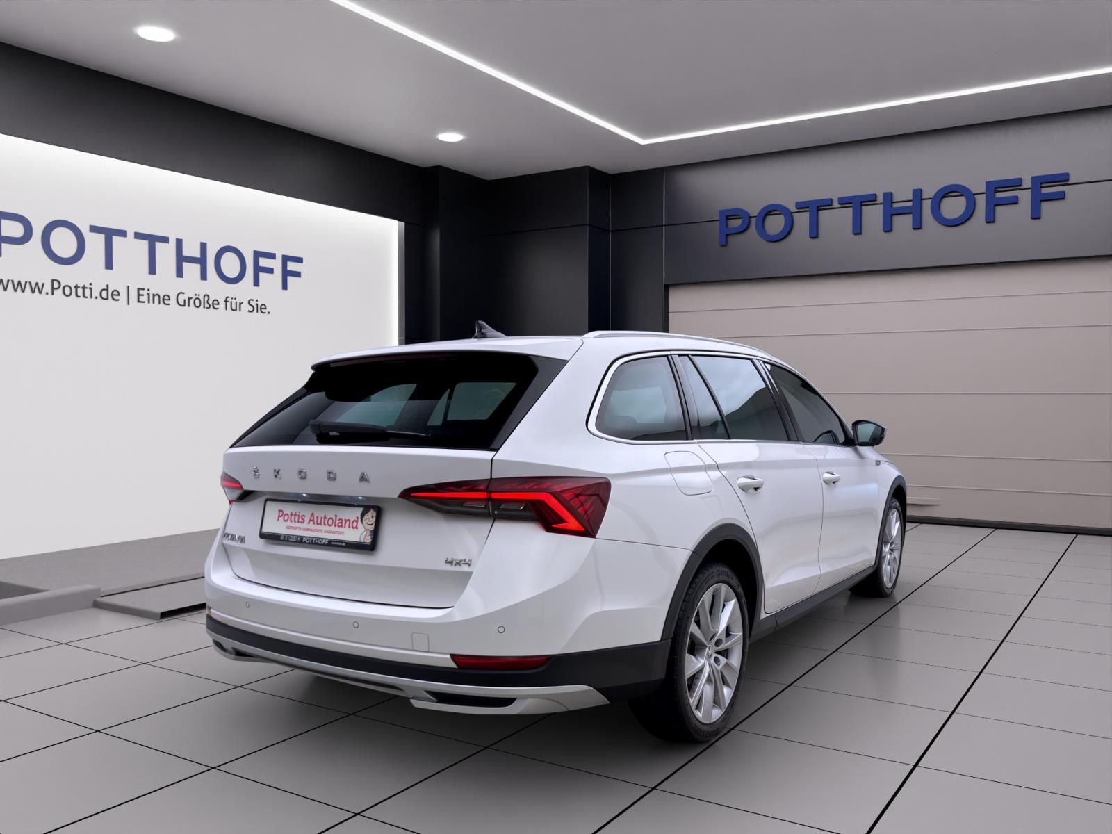 Skoda Octavia Combi 2.0 TDI DSG 4x4 SCOUT NAVI AHK PDC SITZHZG