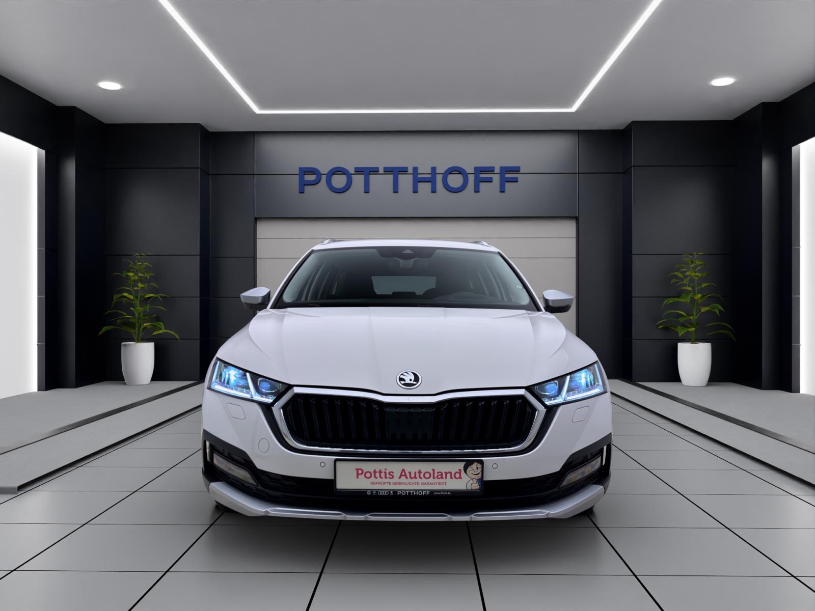 Skoda Octavia Combi 2.0 TDI DSG 4x4 SCOUT NAVI AHK PDC SITZHZG
