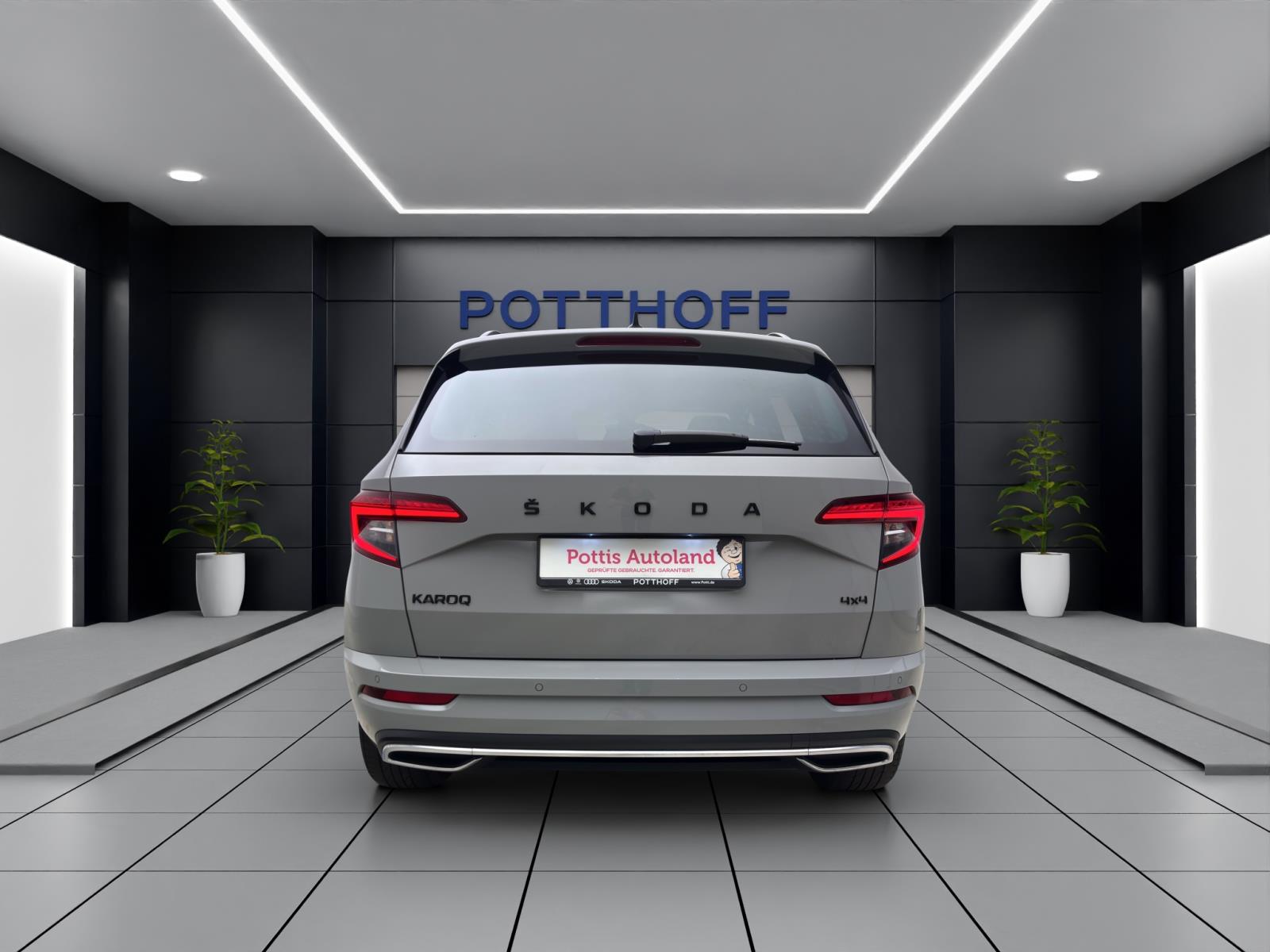 Skoda Karoq 2.0 TDI DSG 4x4 SPORTLINE NAVI PDC LED SITZHZG