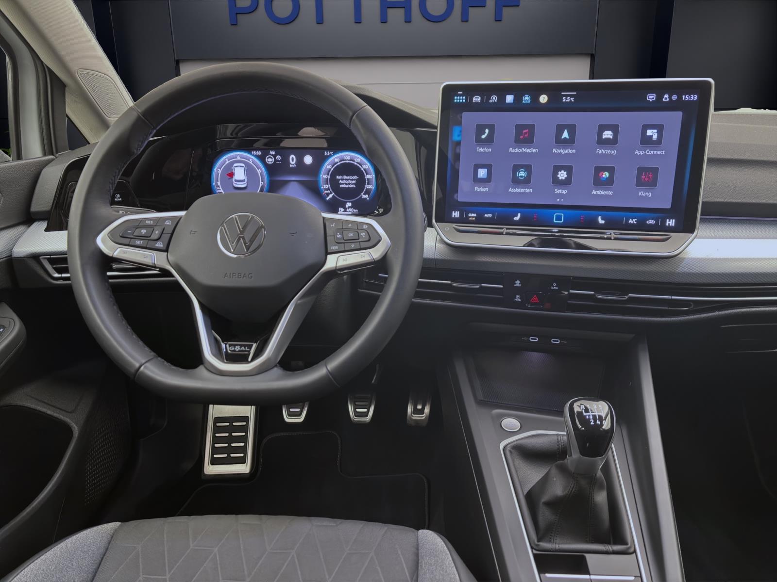 Volkswagen Golf 1.5 TSI GOAL AHK LED SITZHZG NAVI