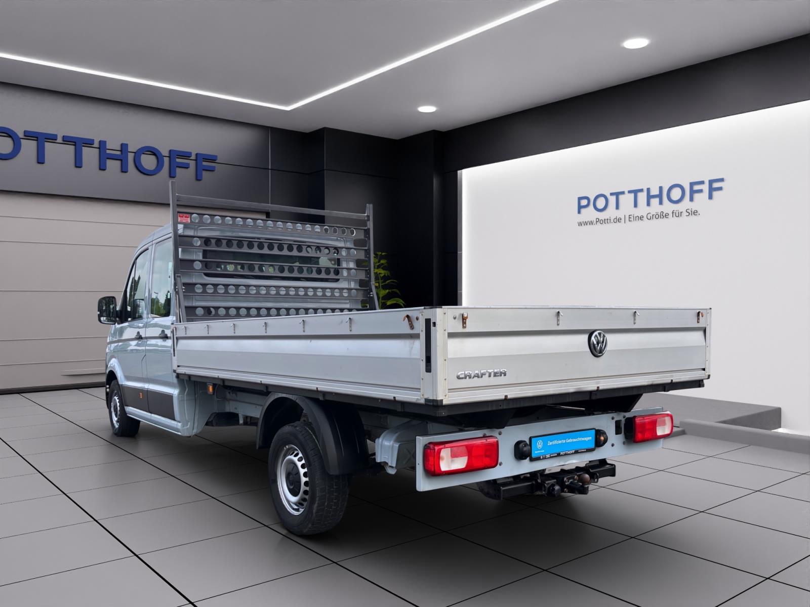 Volkswagen Crafter Pritsche 35 TDI DOKA LANG AHK KLIMA GANZJAHR