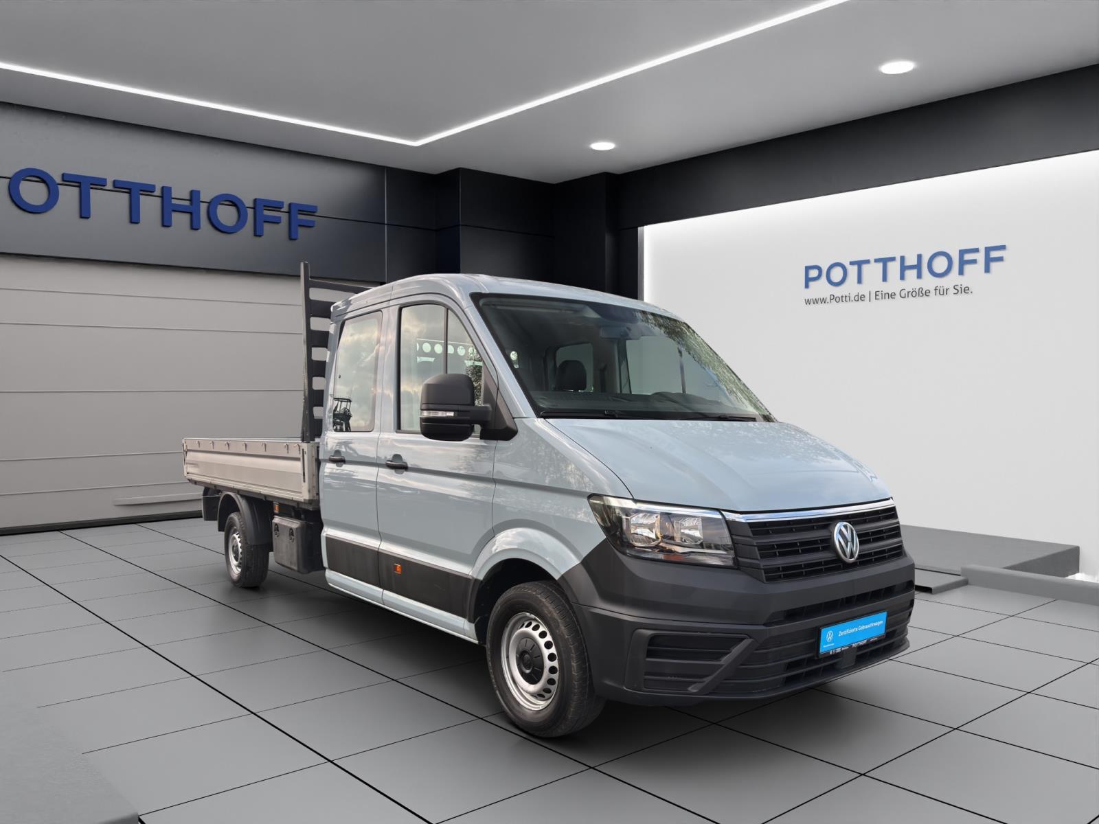 Volkswagen Crafter Pritsche 35 TDI DOKA LANG AHK KLIMA GANZJAHR