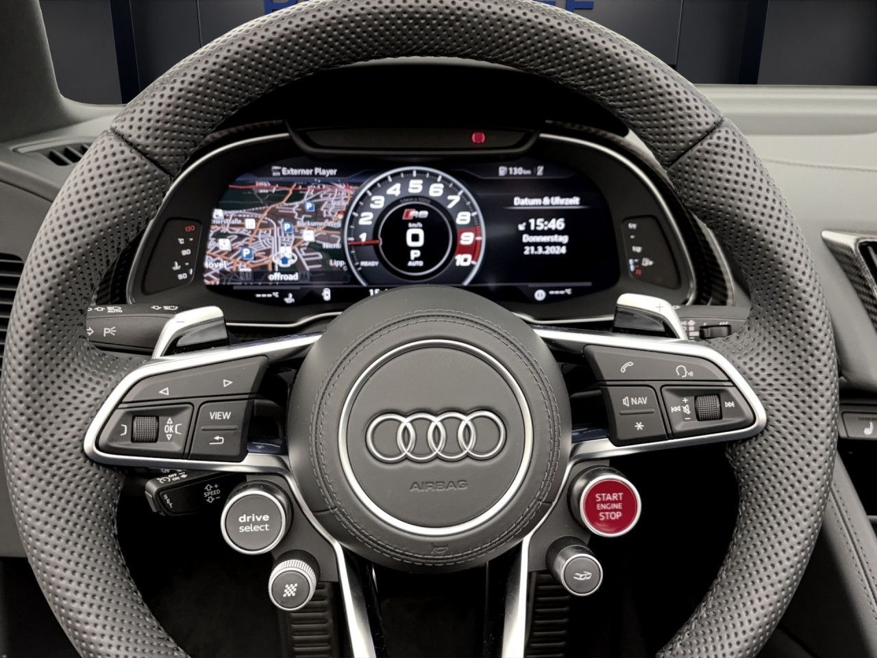 Audi R8 Spyder V10 Q PERFORMANCE NAVI+ KAMERA B&O LED