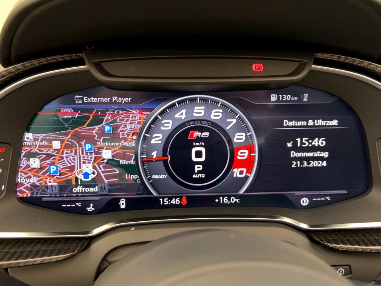 Audi R8 Spyder V10 Q PERFORMANCE NAVI+ KAMERA B&O LED