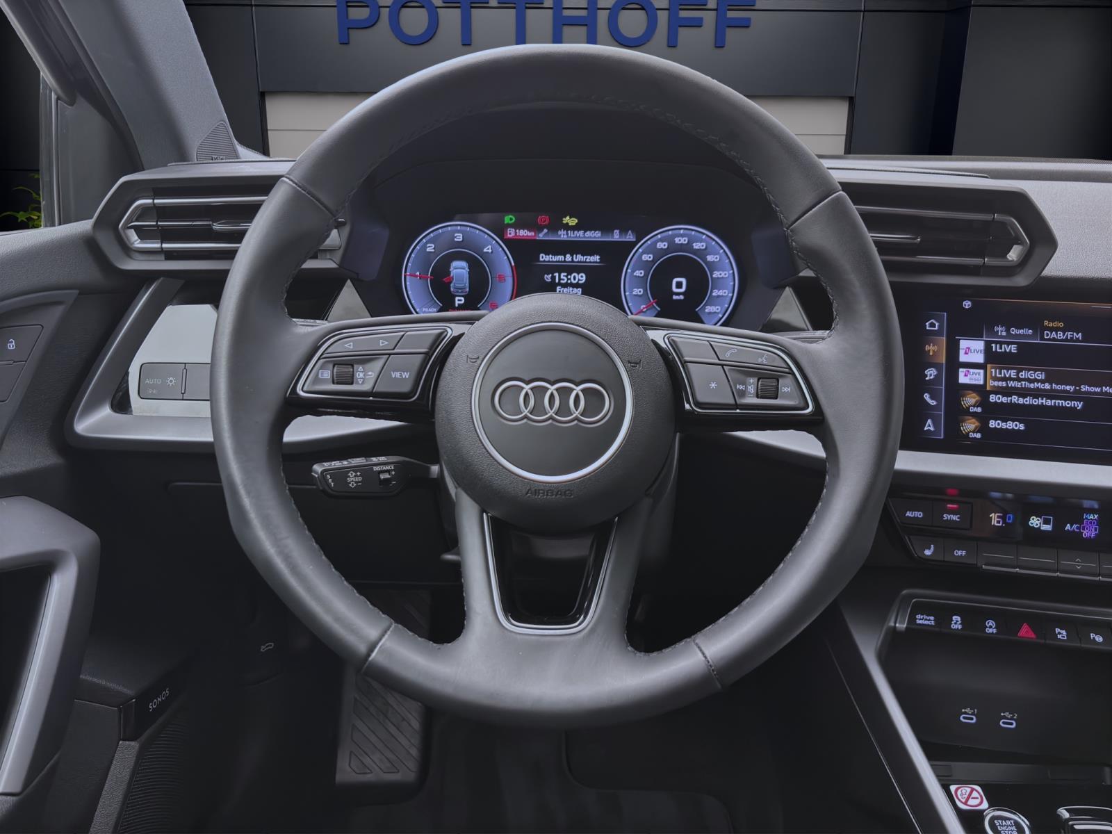 Audi A3 Sportback 35 TDI ADVANCED NAVI SONOS HuD LM17
