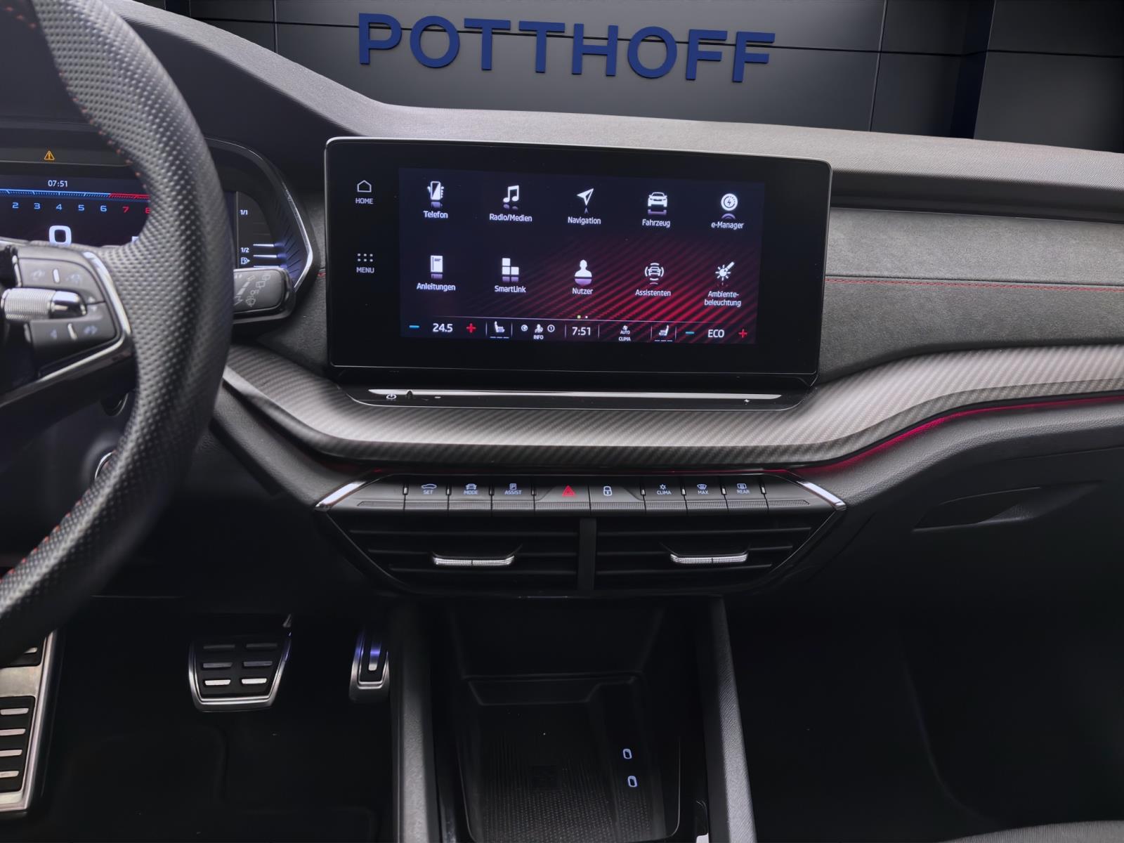 Skoda Octavia Combi iV RS KAMERA NAVI HuD LM19