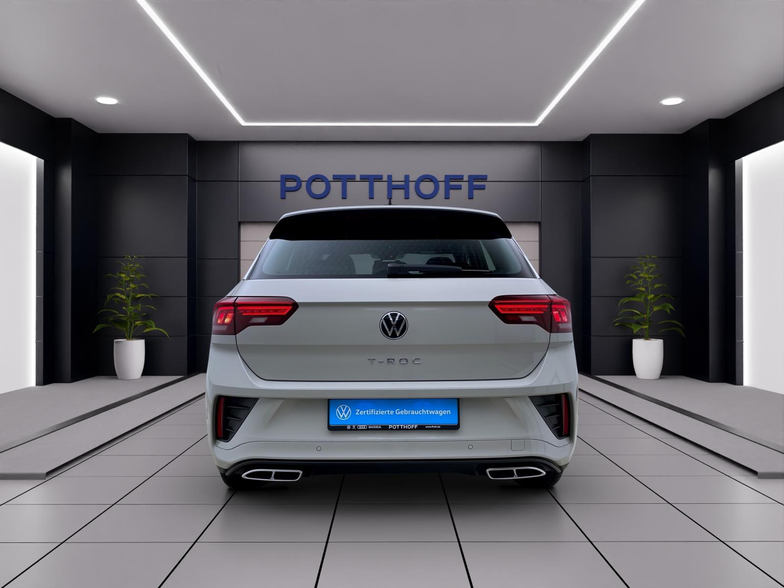 Bild 2: Volkswagen T-Roc 1.5 TSI DSG R-LINE AHK ACC SITZHZG LED+