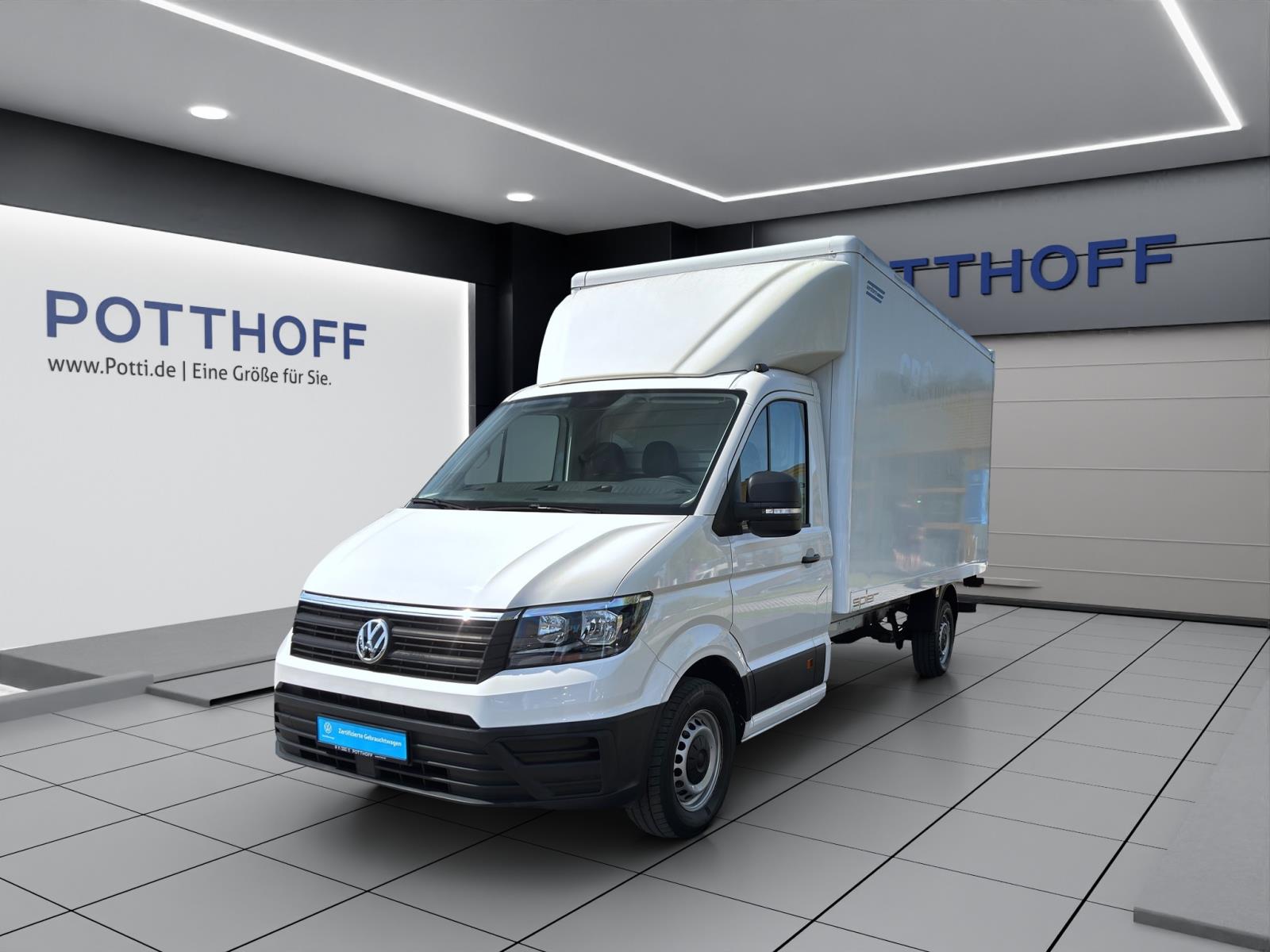 Volkswagen Crafter Pritsche 35 TDI KOFFER KAMERA KLIMA GANZJAHR