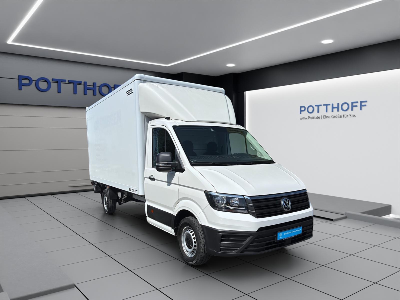 Volkswagen Crafter Pritsche 35 TDI KOFFER KAMERA KLIMA GANZJAHR