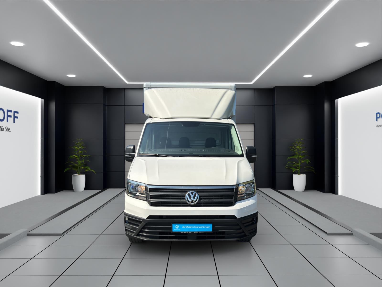 Volkswagen Crafter Pritsche 35 TDI KOFFER KAMERA KLIMA GANZJAHR